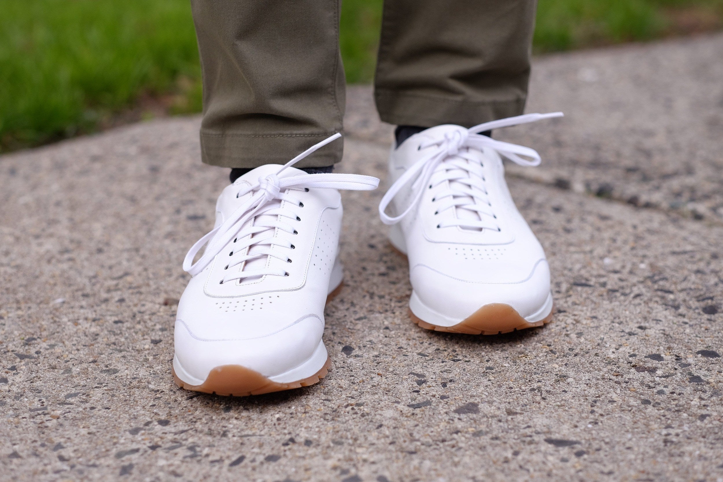 Prosser - White Nappa Calf