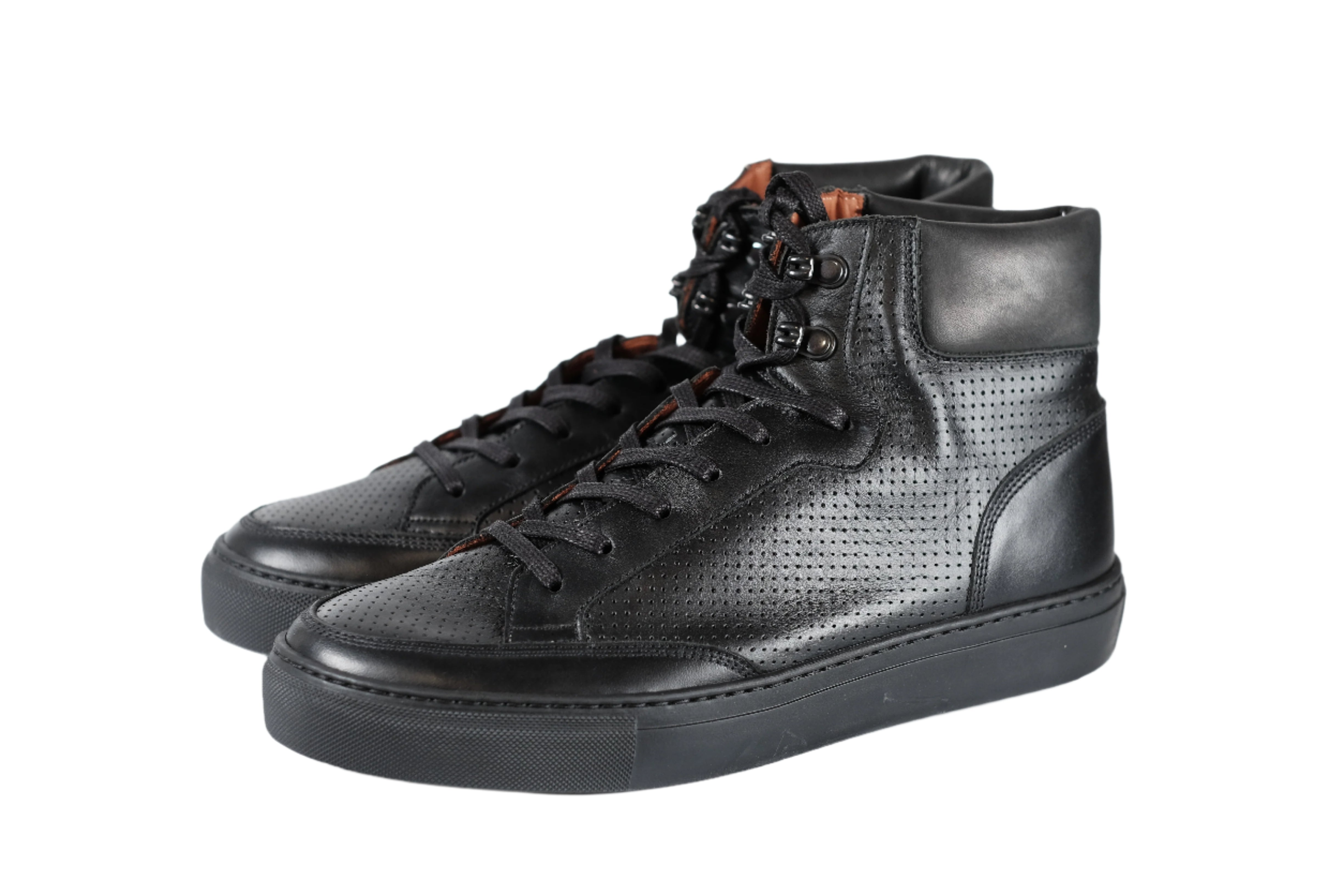 Richland - Black Perforated Calf - CLEARANCE - Grade 1