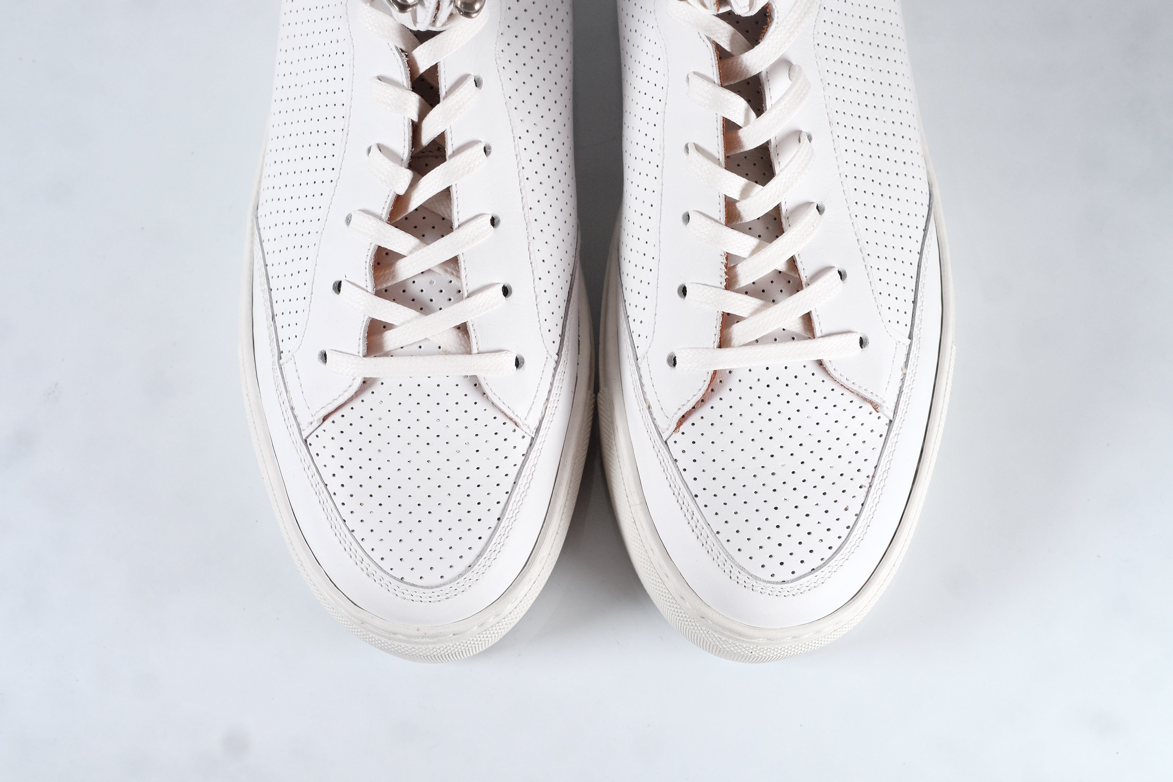 Richland - White Perforated Calf - CLEARANCE - Grade 1