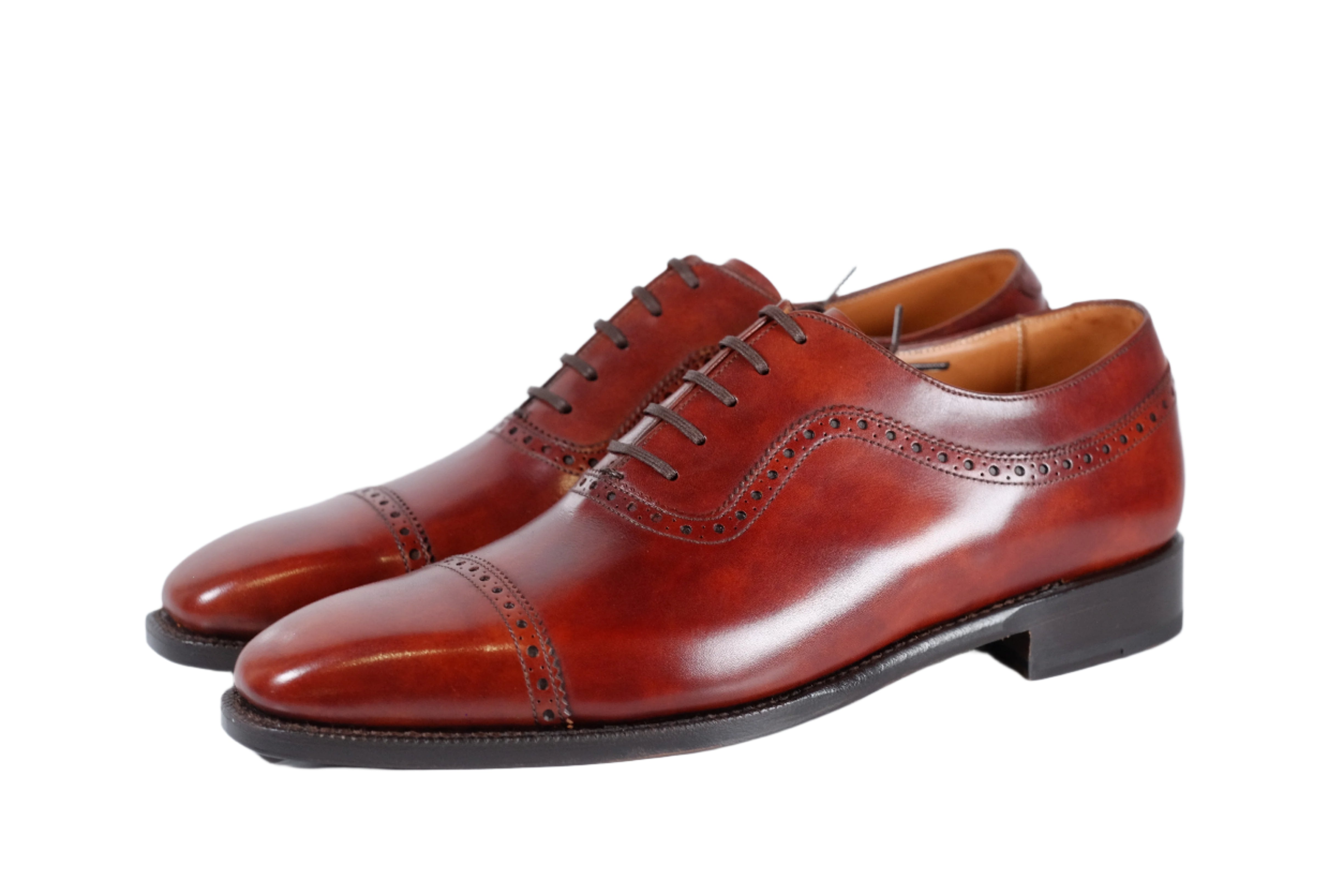 Palacio (Narrow) - Dark Gold Museum Calf - CLEARANCE - Grade 1