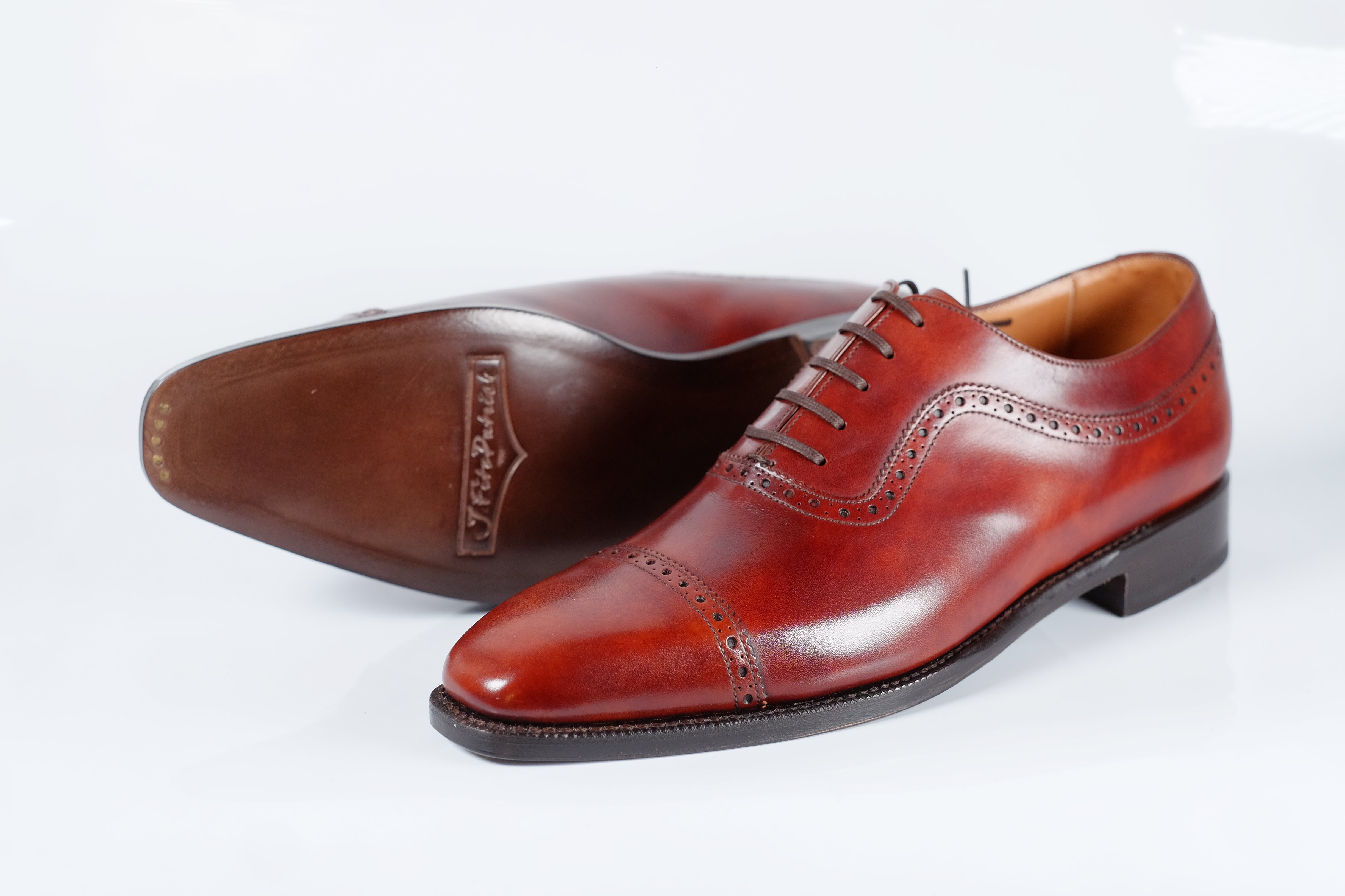 Palacio (Narrow) - Dark Gold Museum Calf - CLEARANCE - Grade 1