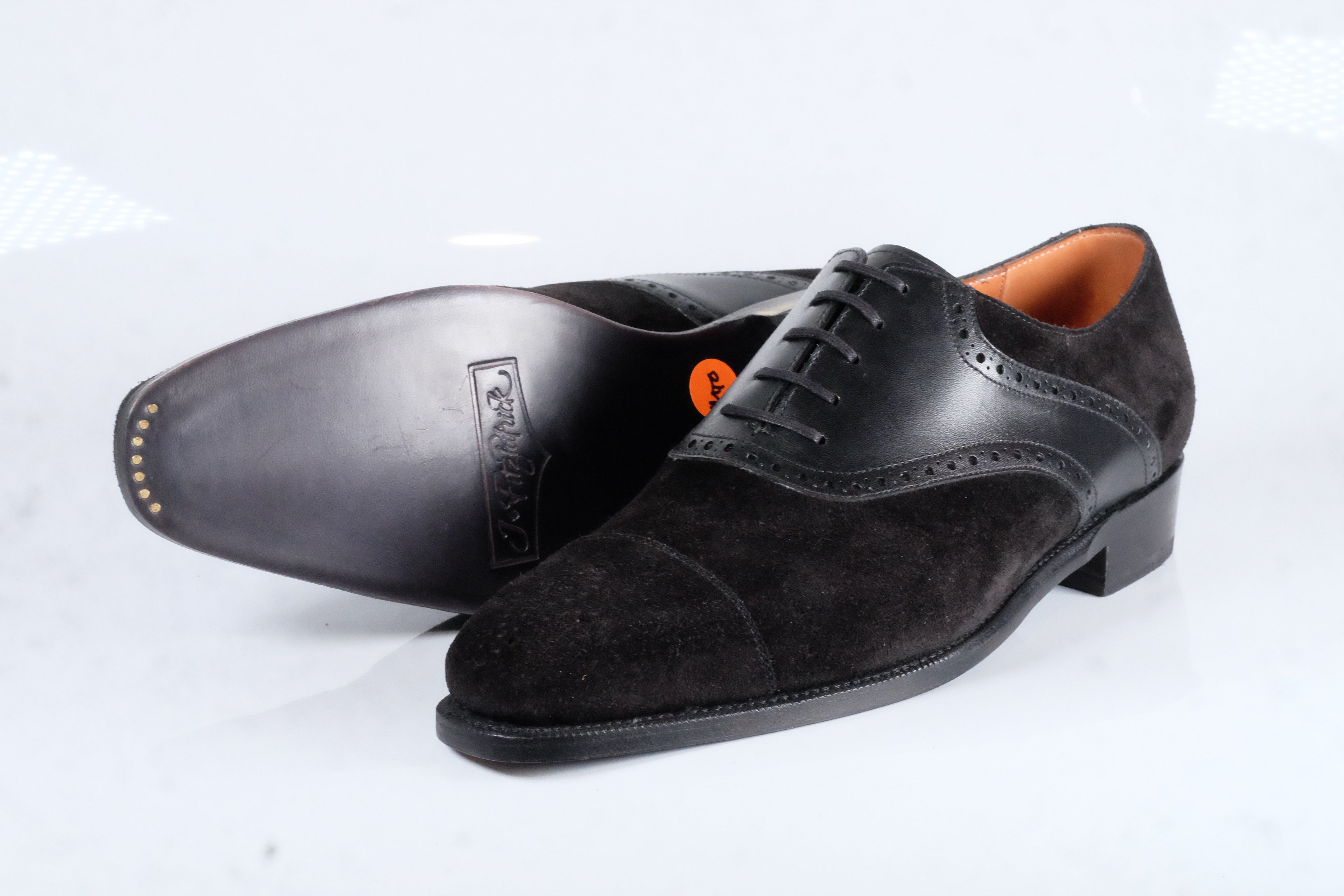 Keyport MTO - Black Calf / Black Suede - CLEARANCE - Grade 1