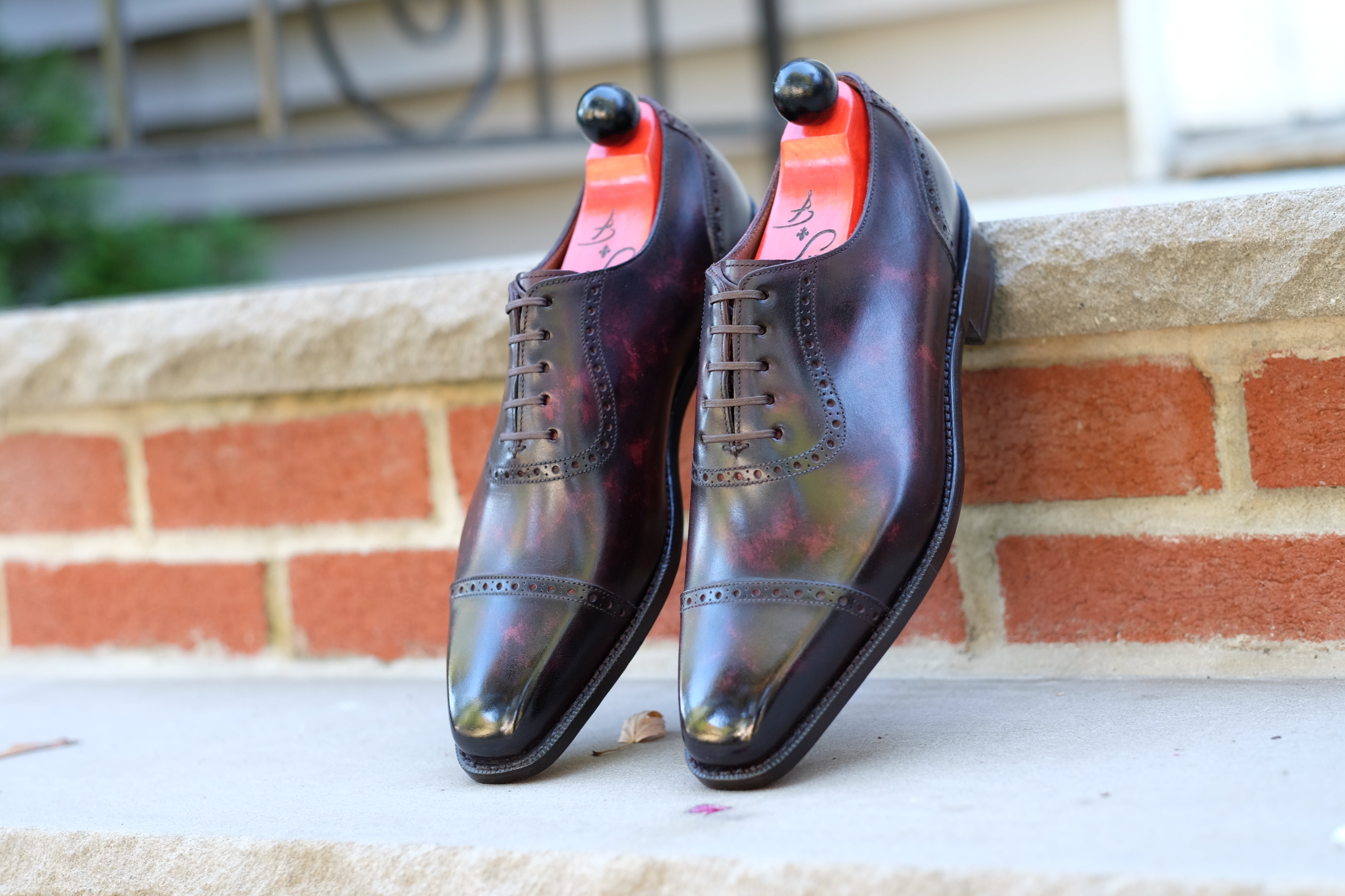 Sunnyside - Plum Marble Patina