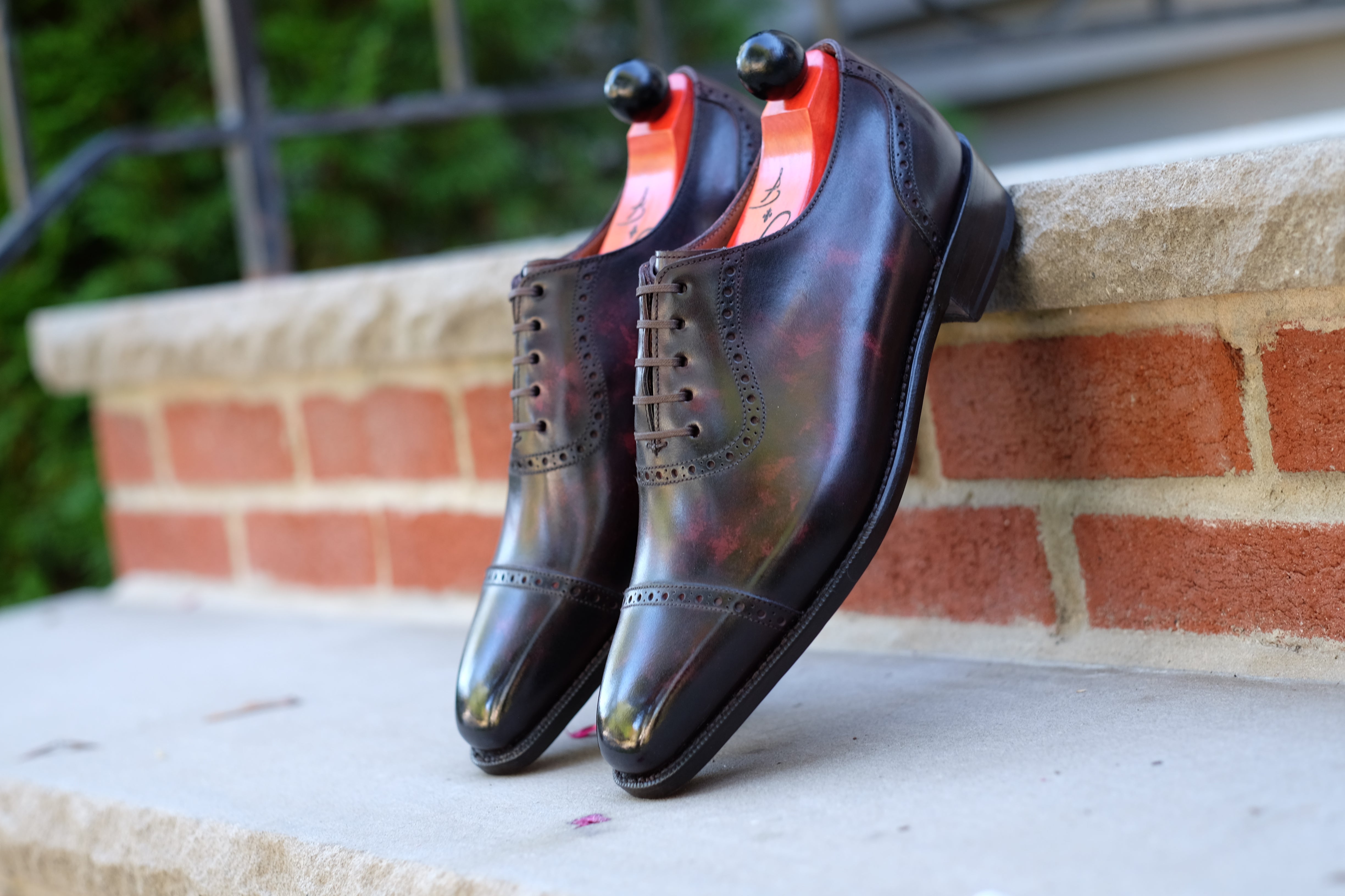 Sunnyside - Plum Marble Patina