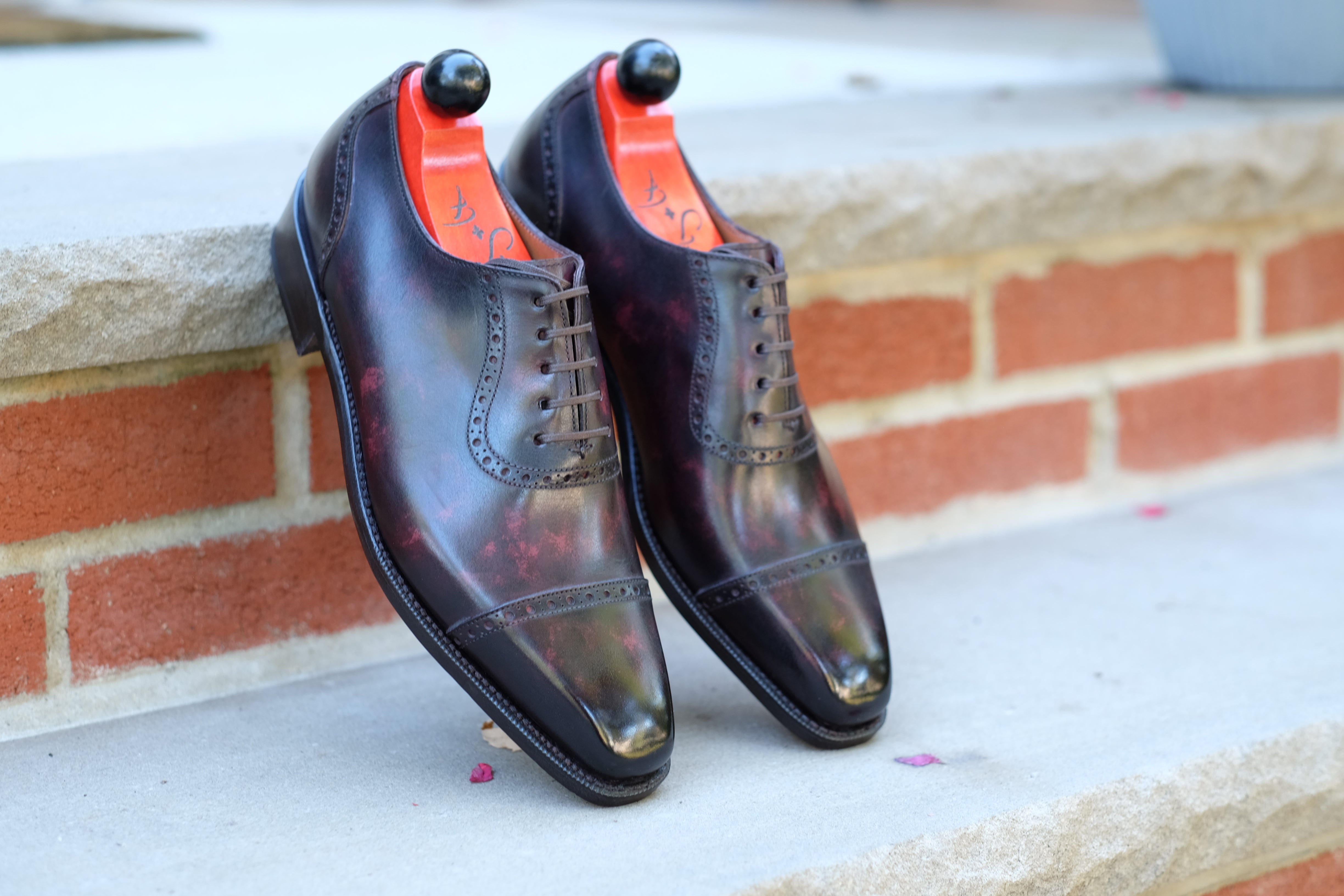 Sunnyside - Plum Marble Patina