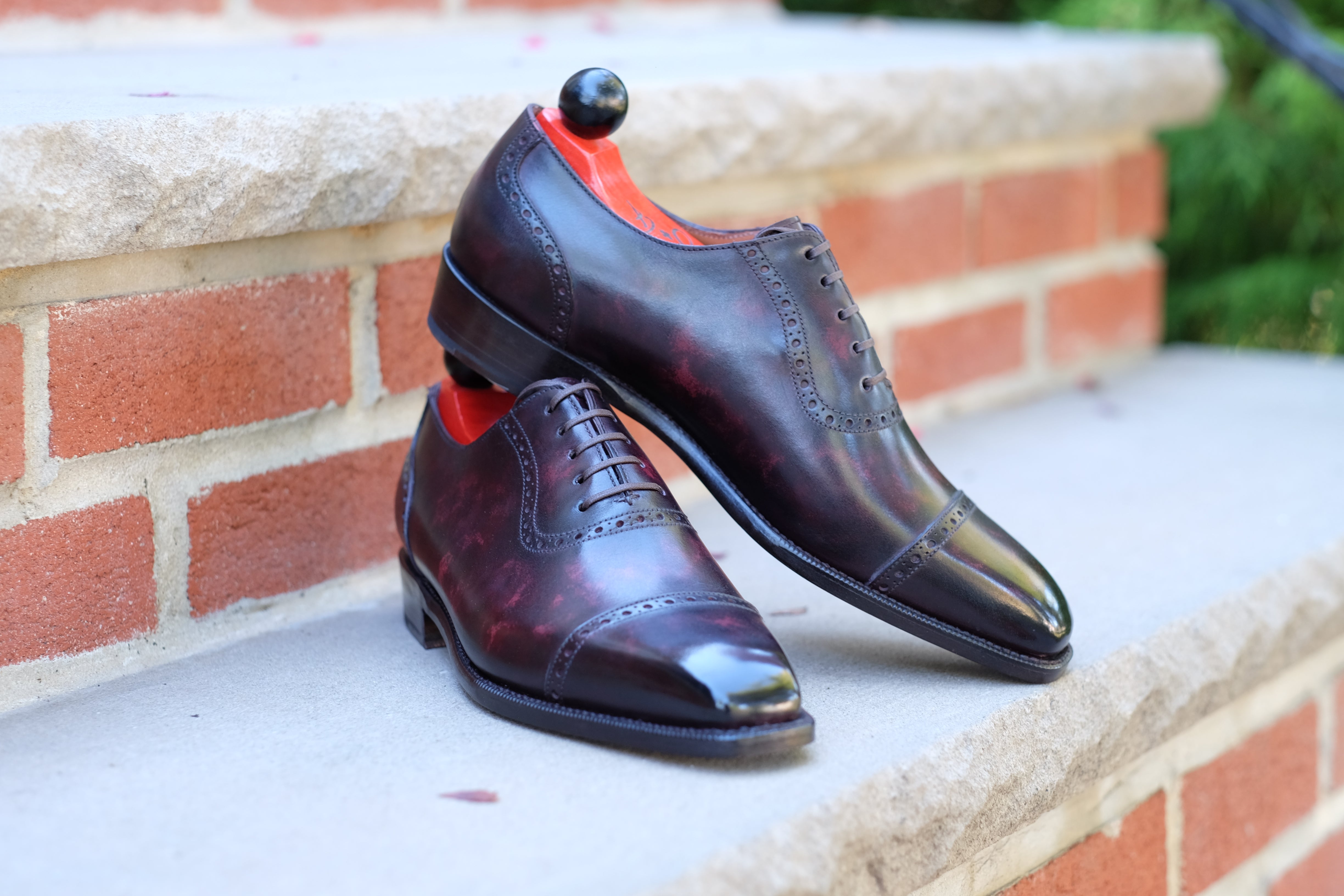 Sunnyside - Plum Marble Patina