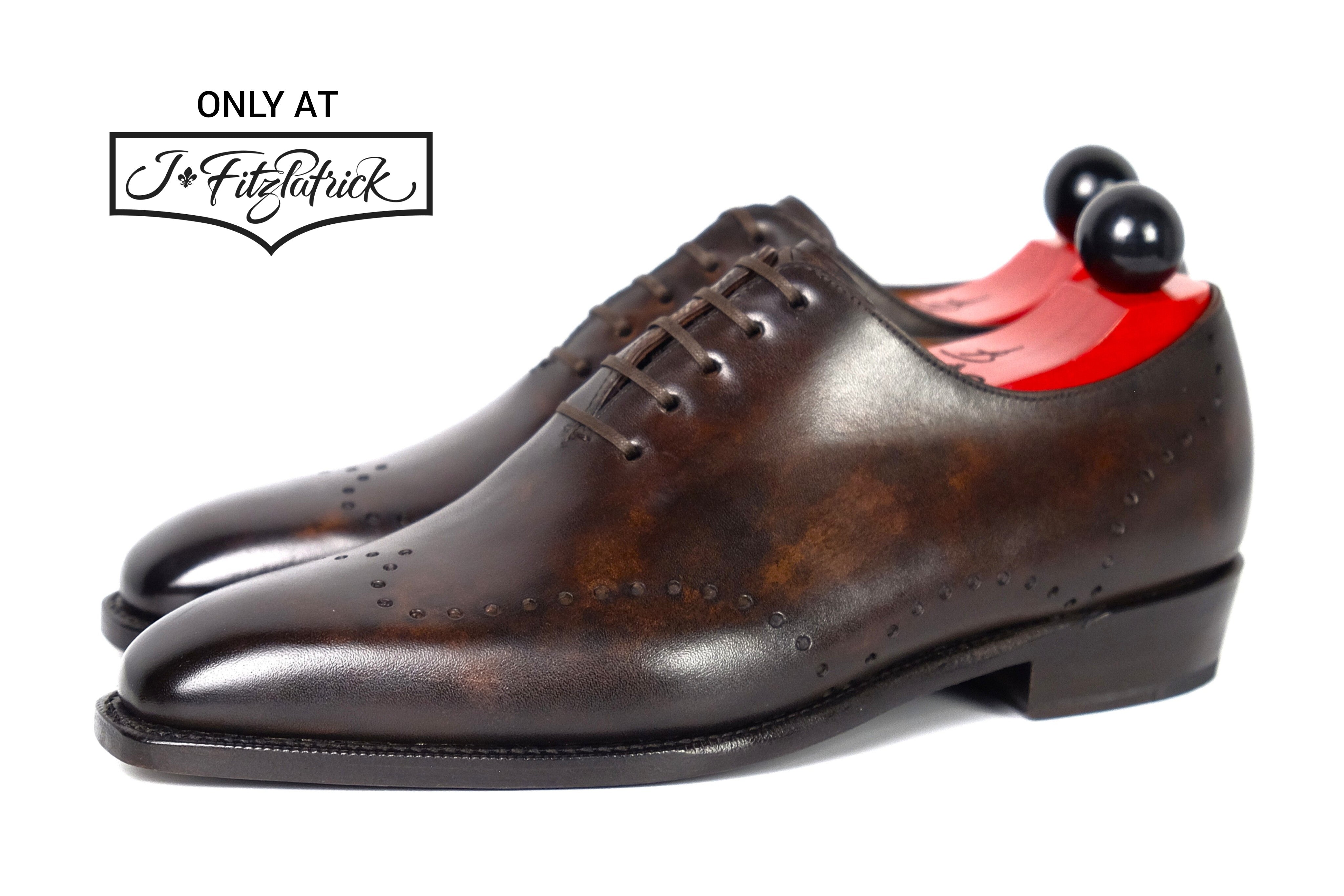 Tony II - Dark Brown Marble Patina