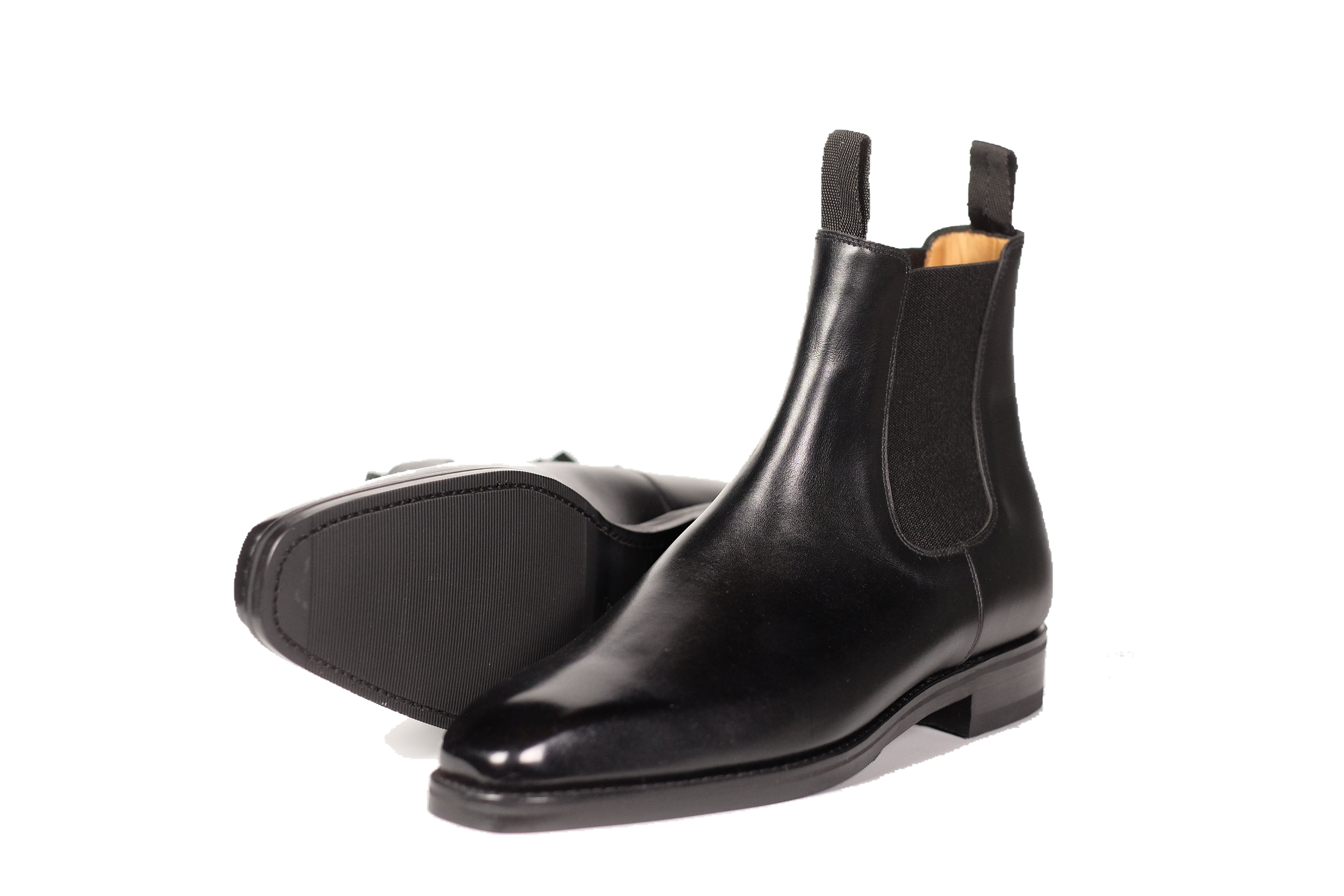 Alder - Black Calf-Chelsea Boots-J.FitzPatrick Footwear