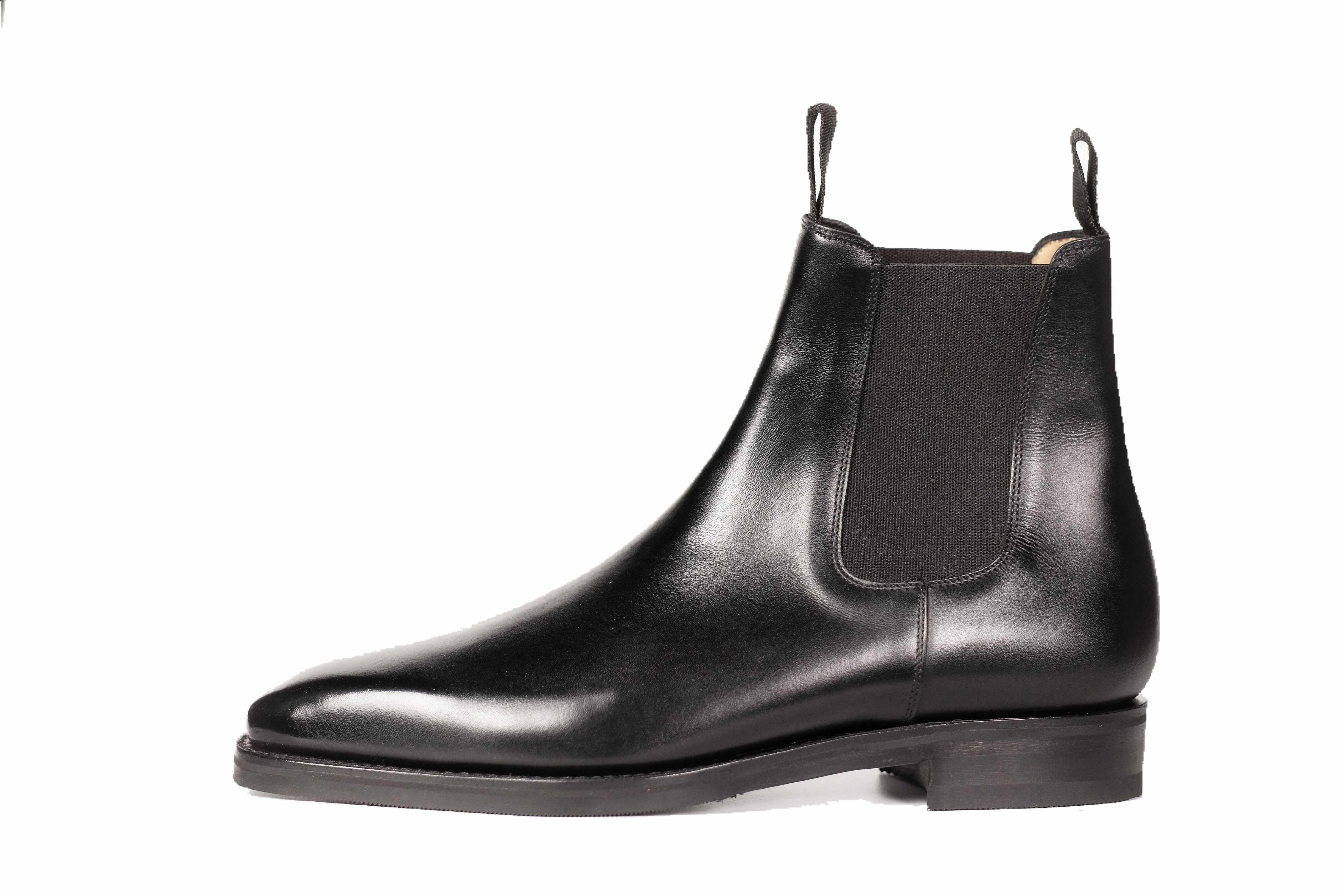 Alder - Black Calf-Chelsea Boots-J.FitzPatrick Footwear