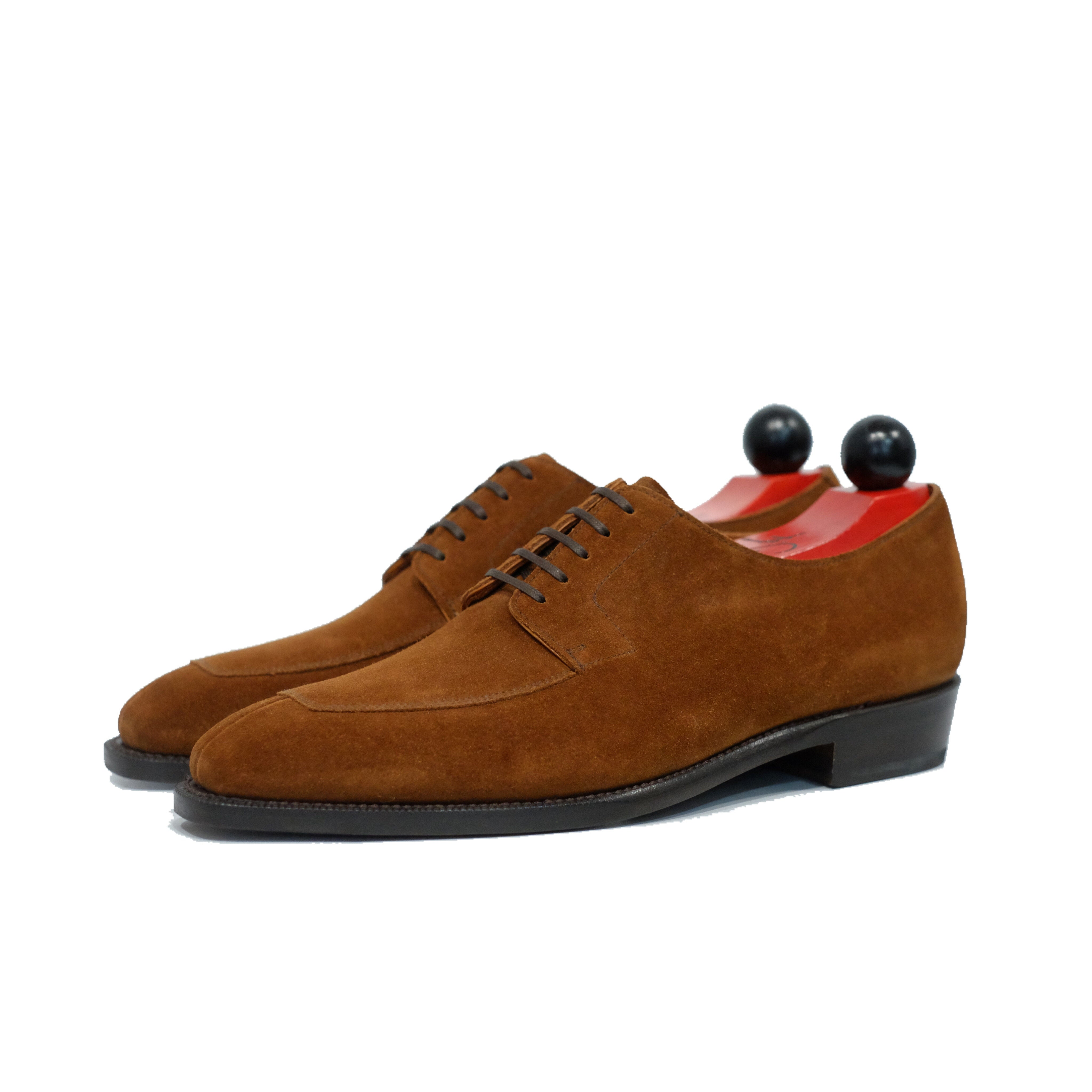 Belltown - MTO - Snuff Suede-Made To Order Derbies Derby-J.FitzPatrick Footwear