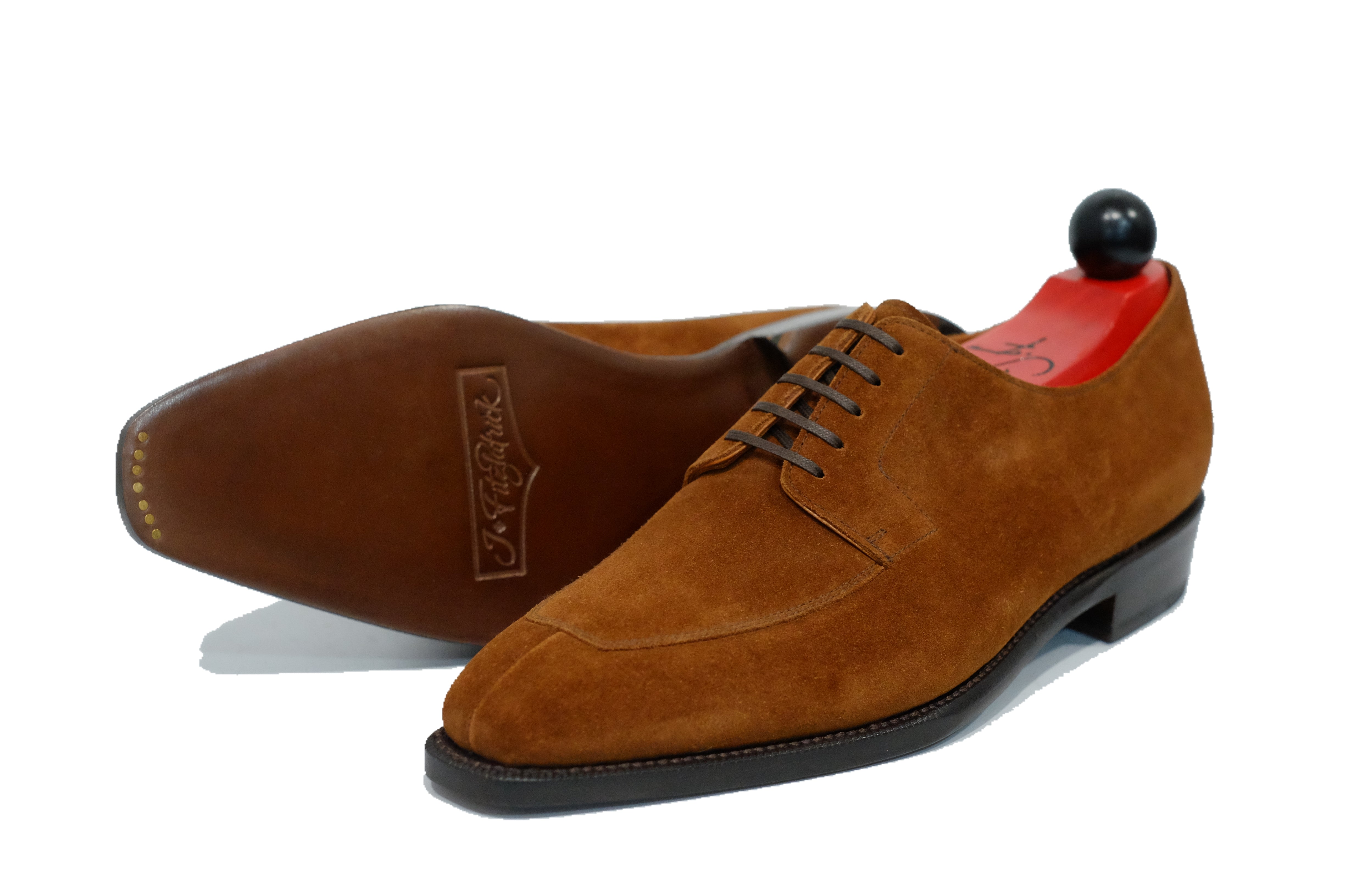 Belltown - MTO - Snuff Suede-Made To Order Derbies Derby-J.FitzPatrick Footwear