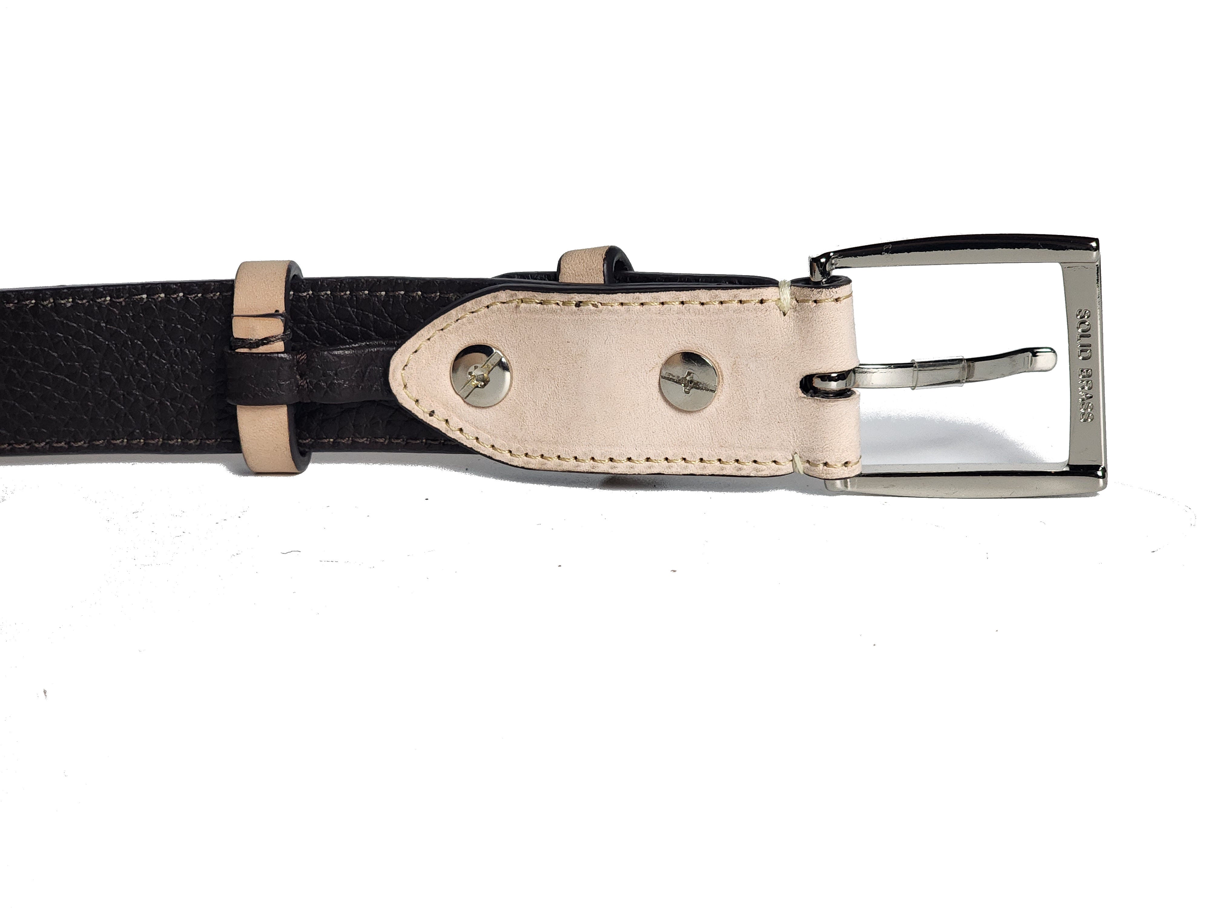Calfskin Belt - Custom Patina-Custom Patina Belt-J.FitzPatrick Footwear