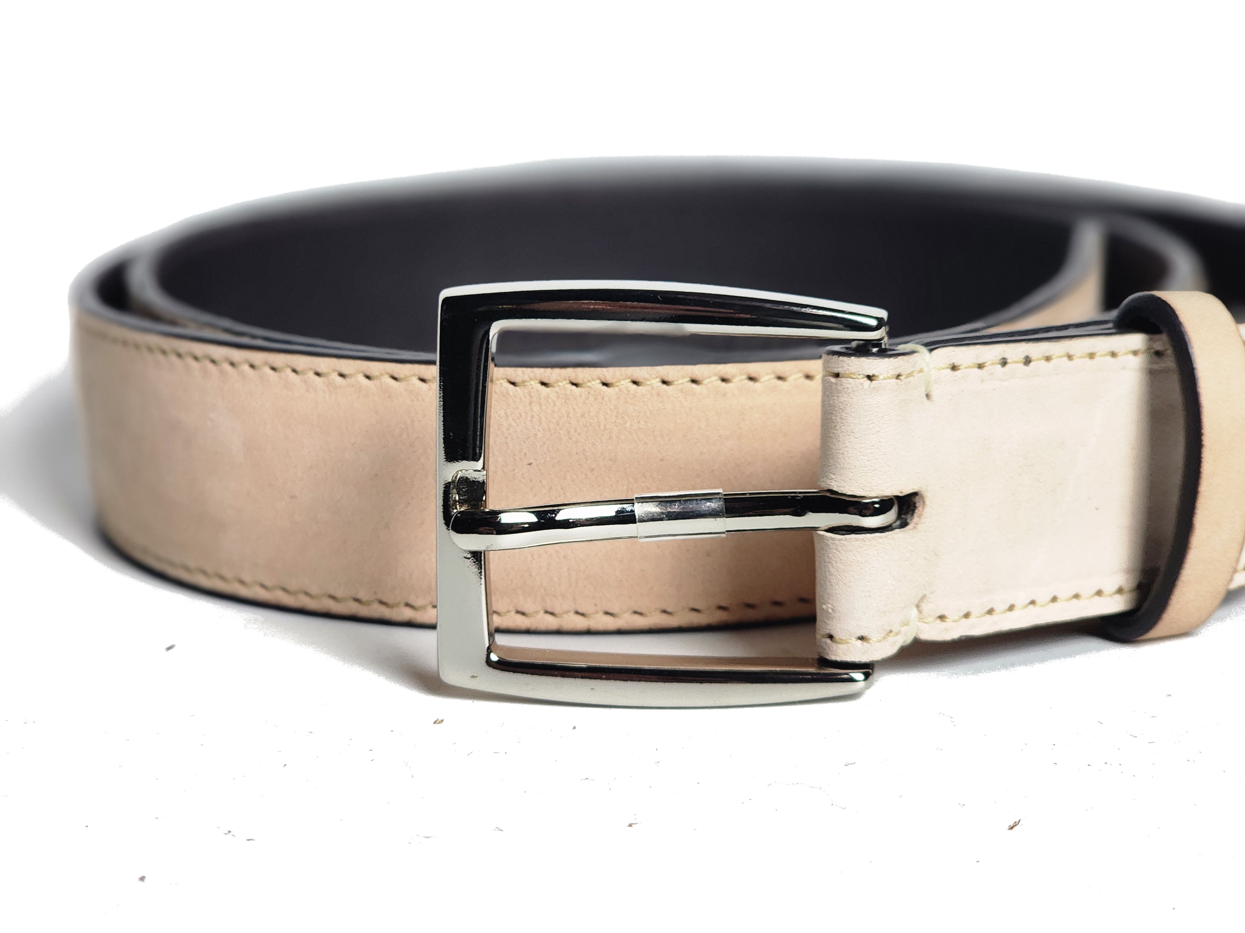 Calfskin Belt - Custom Patina-Custom Patina Belt-J.FitzPatrick Footwear