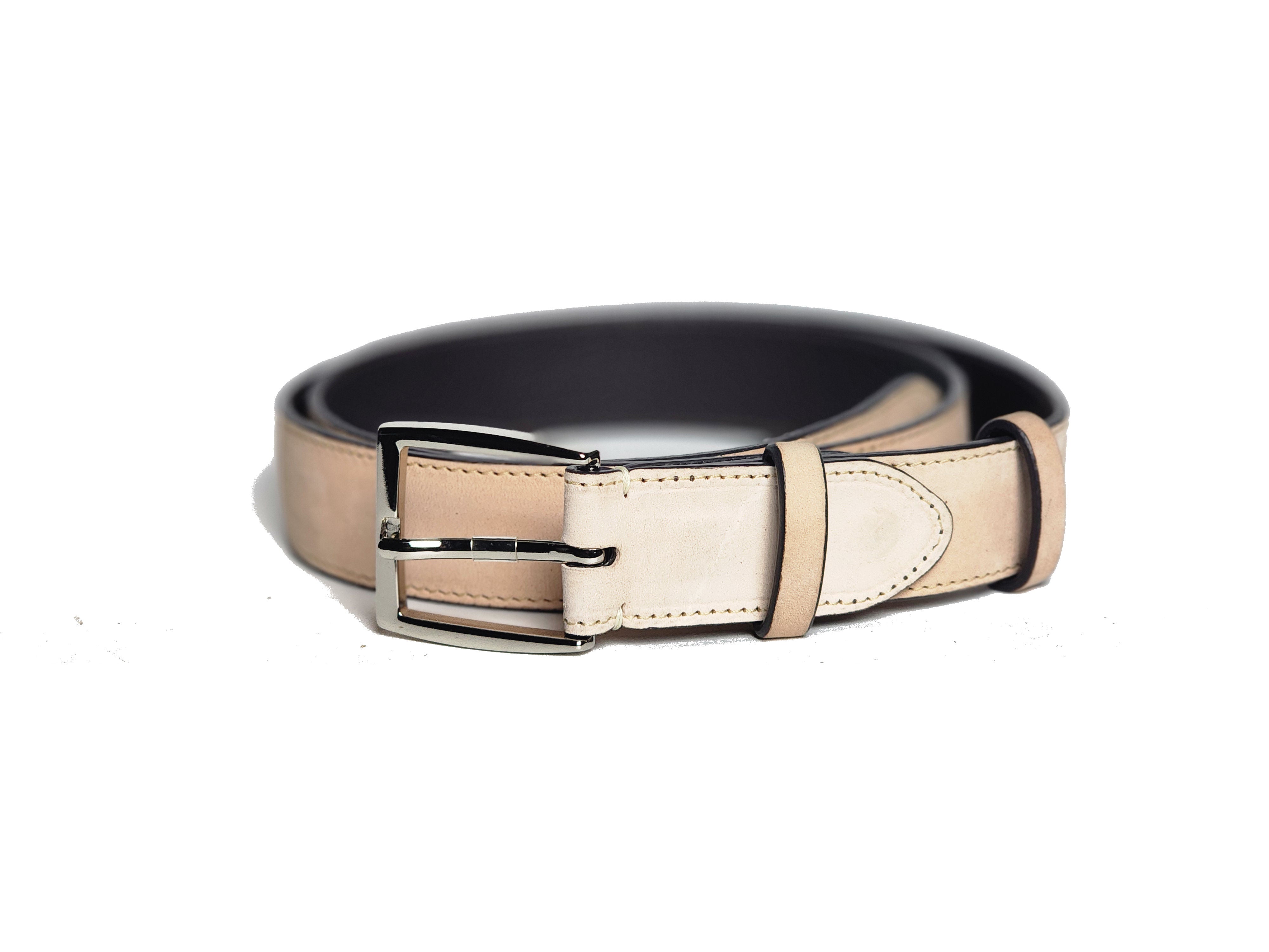 Calfskin Belt - Custom Patina-Custom Patina Belt-J.FitzPatrick Footwear