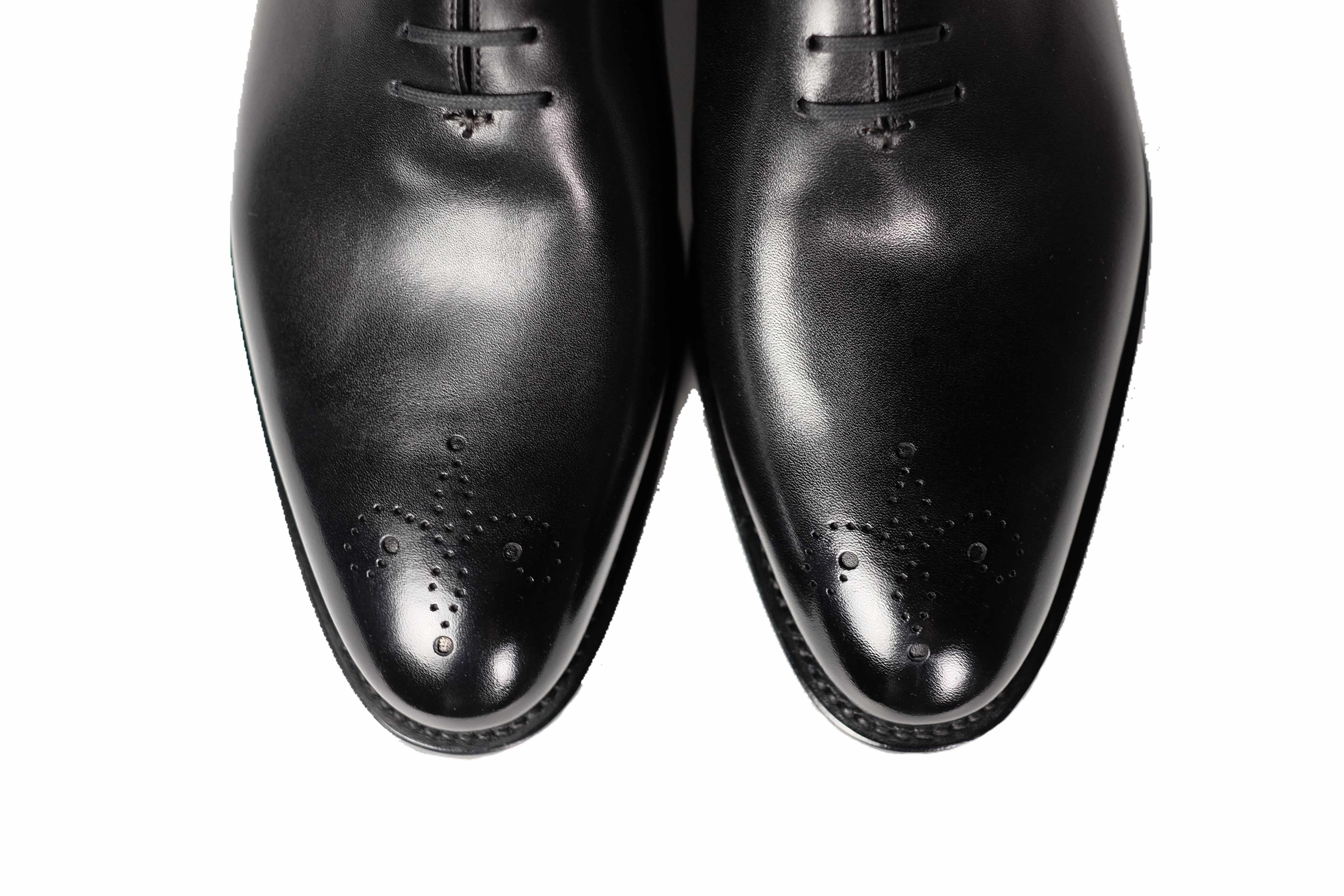 Crescent - Black Calf-Wholecut Oxfords-J.FitzPatrick Footwear