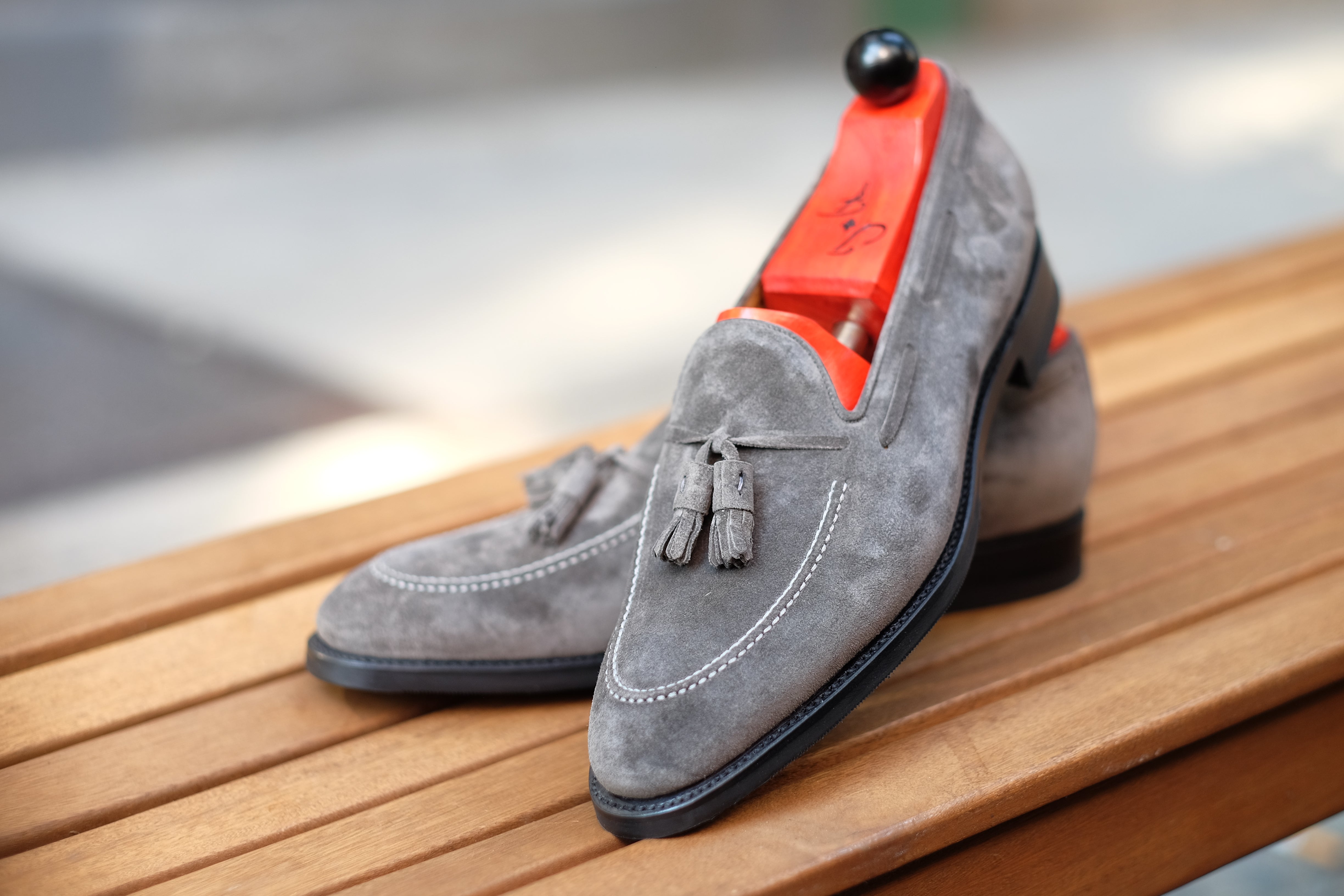 Haller - Storm Suede-Tassel Loafers-J.FitzPatrick Footwear