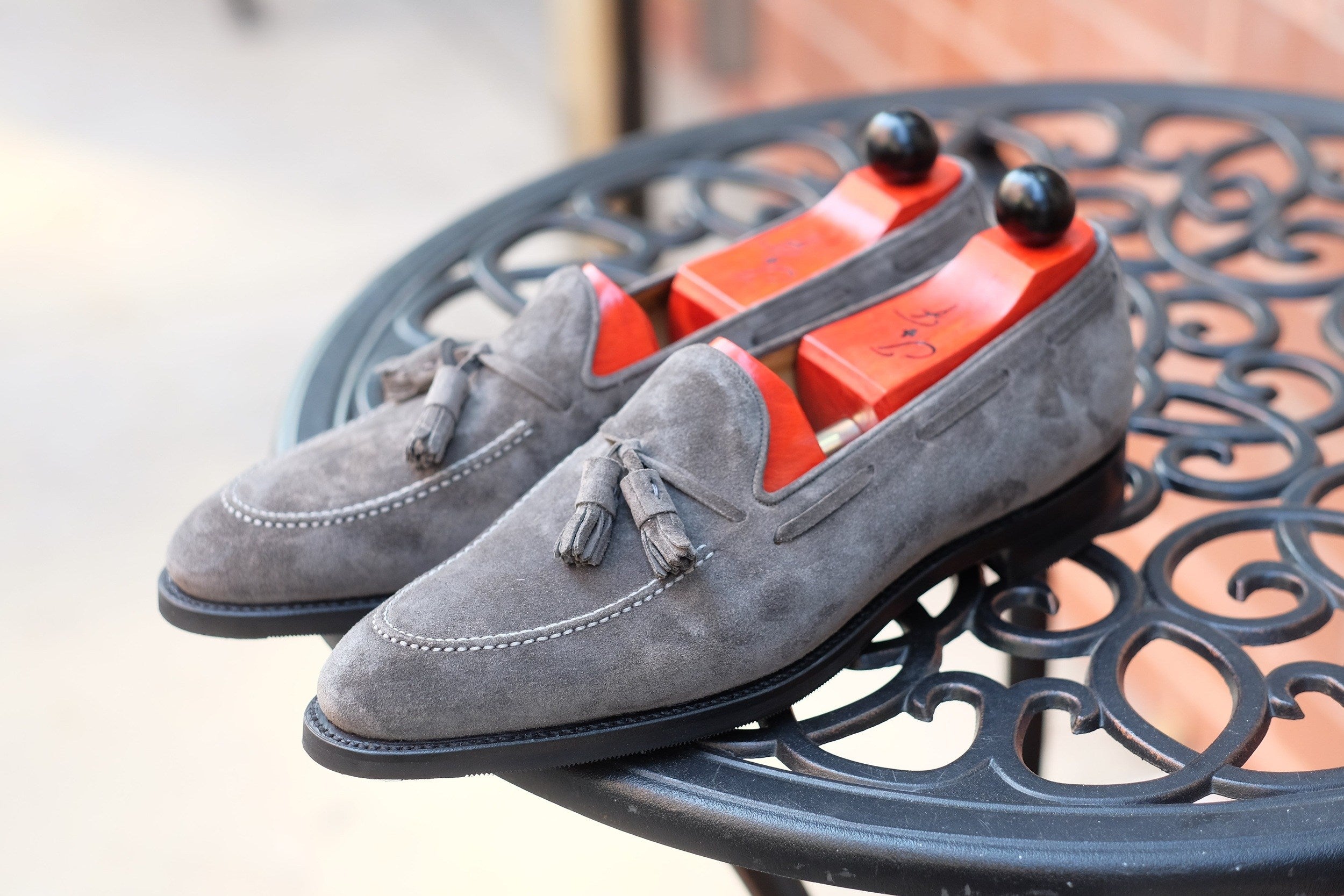 Haller - Storm Suede-Tassel Loafers-J.FitzPatrick Footwear