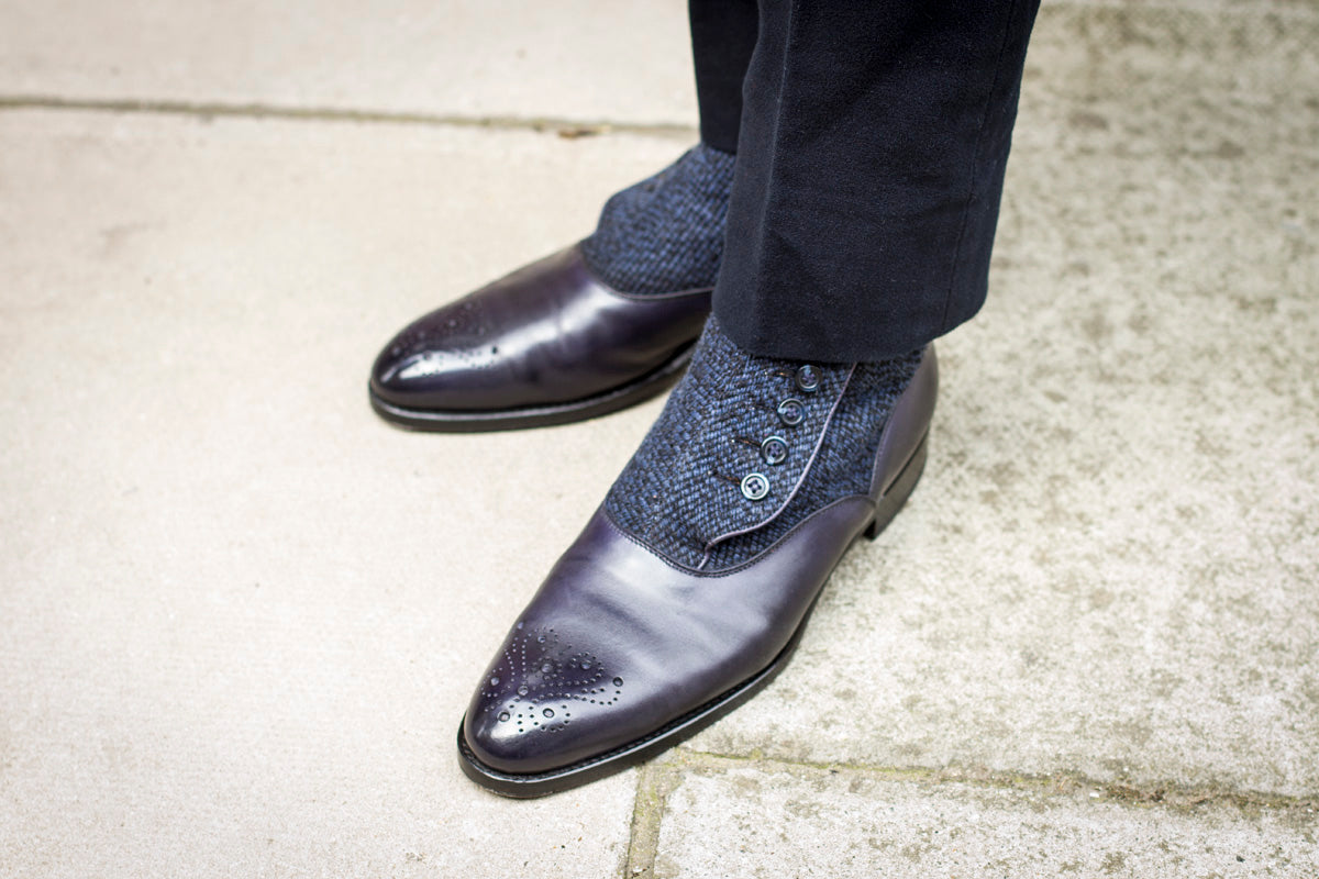 Westlake - MTO - Midnight Calf / Blue Poulsbo - NGT Last - Single Leather Sole