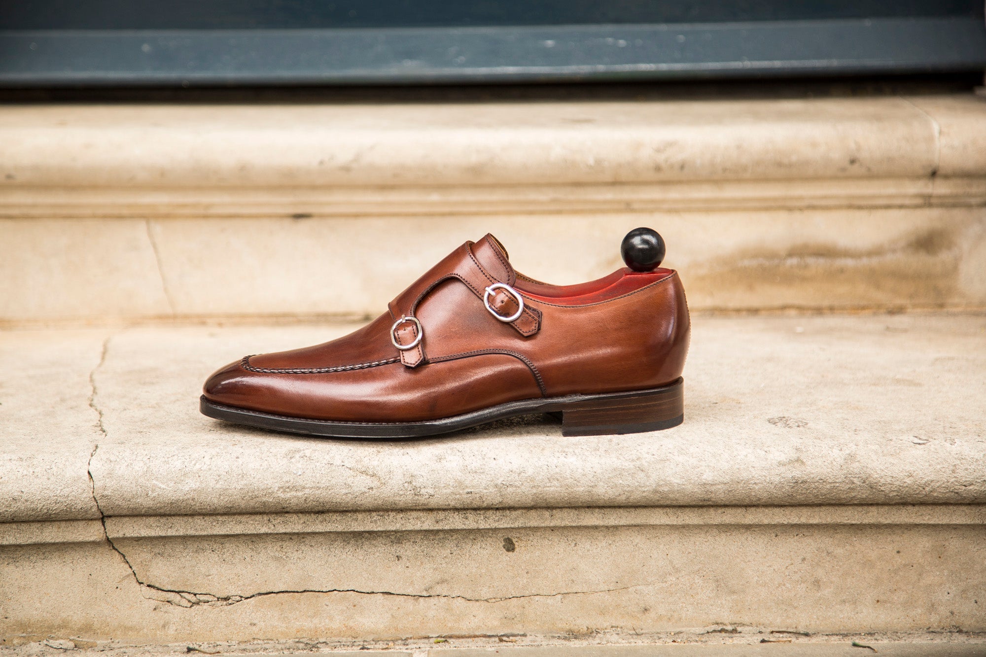 Montlake - MTO - Cedar Calf-Made To Order Double Monkstrap Hand Stitched-J.FitzPatrick Footwear