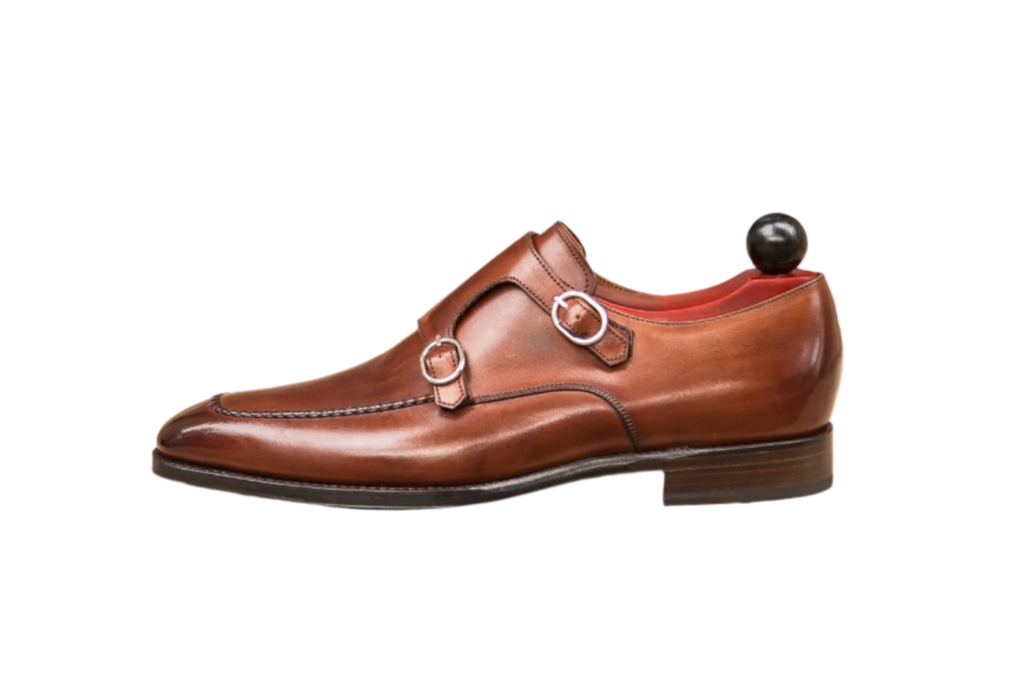 Montlake - MTO - Cedar Calf-Made To Order Double Monkstrap Hand Stitched-J.FitzPatrick Footwear