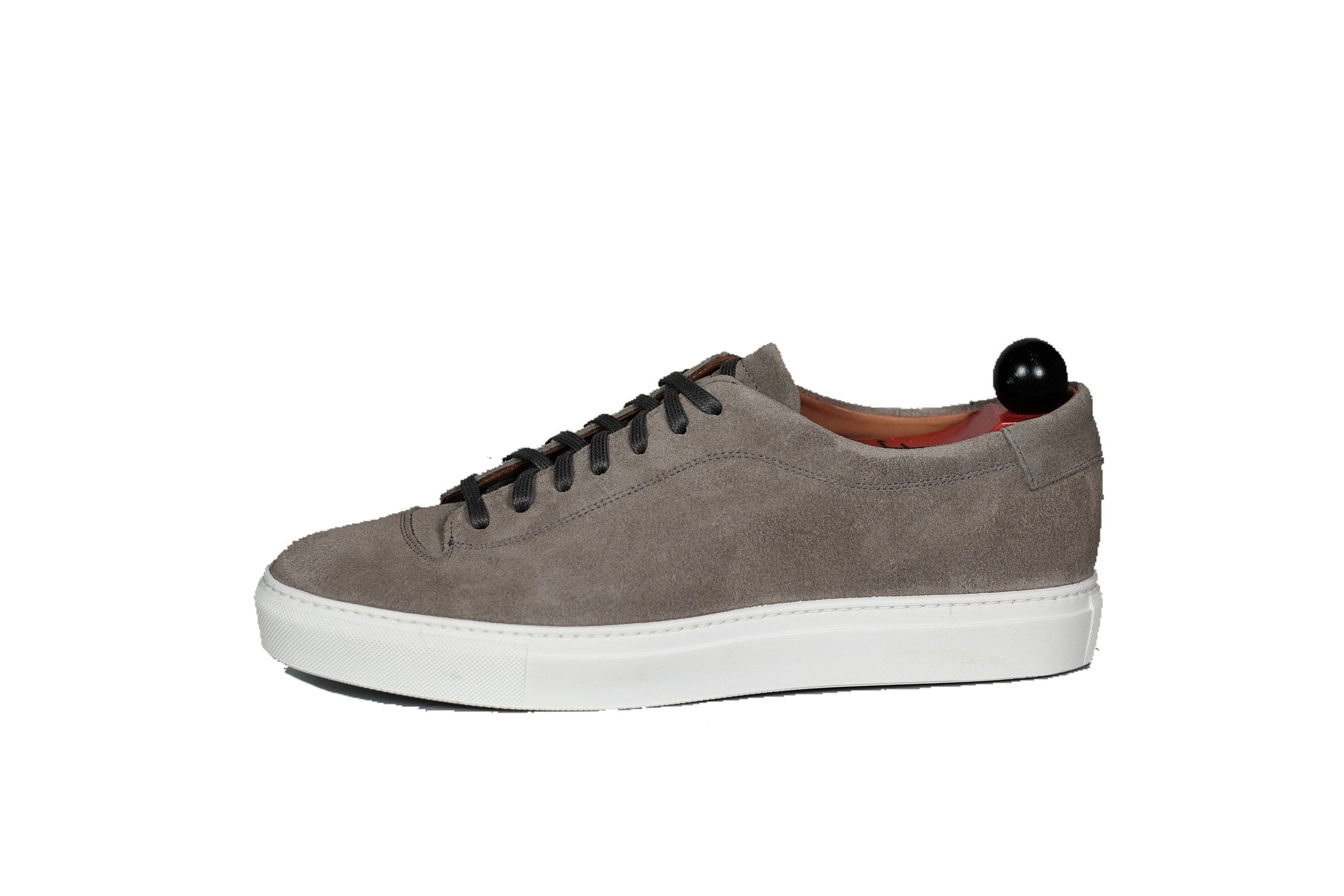 Olympia - Cloud Suede / White Sole-Plimsoll Lace Up Laceup Sneakers-J.FitzPatrick Footwear