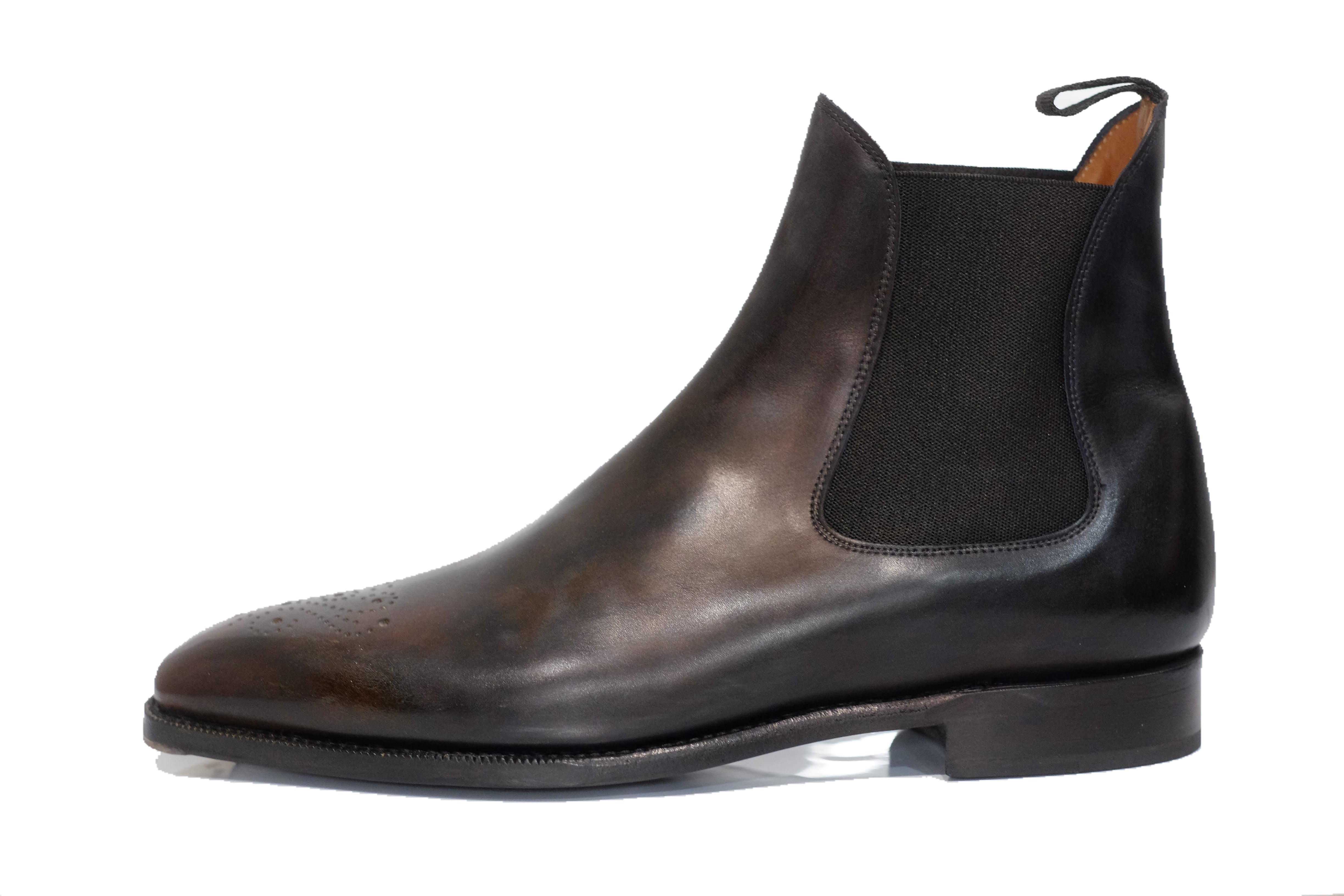 Patina Golem - MTO - Highland-Made To Order Chelsea Boots-J.FitzPatrick Footwear