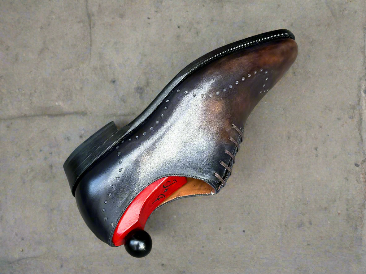 Patina Golem - MTO - Tony-Made To Order Oxfords Custom Patina-J.FitzPatrick Footwear