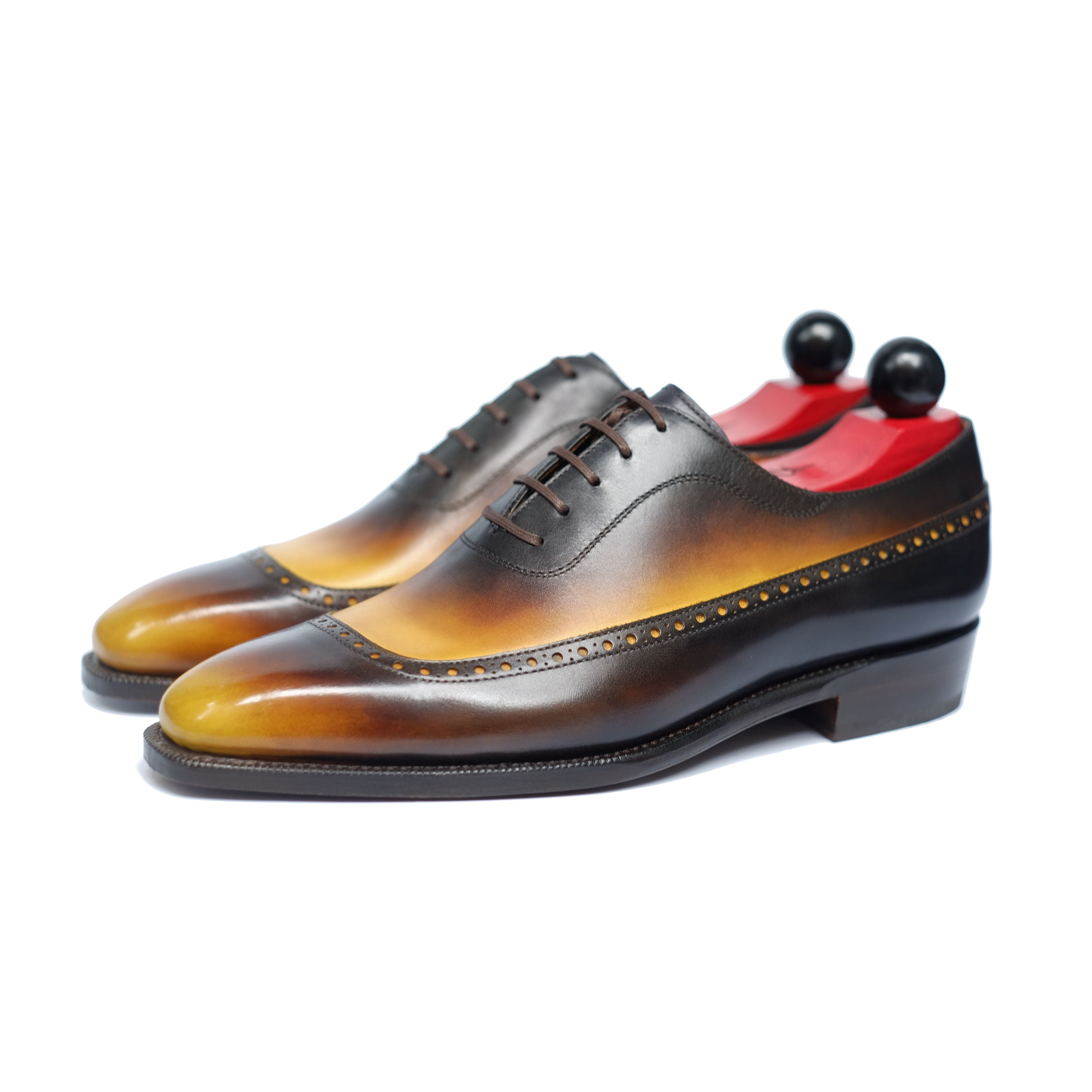 Patina Honeybee - MTO - Sebastien-Made To Order Oxfords Custom Patina-J.FitzPatrick Footwear