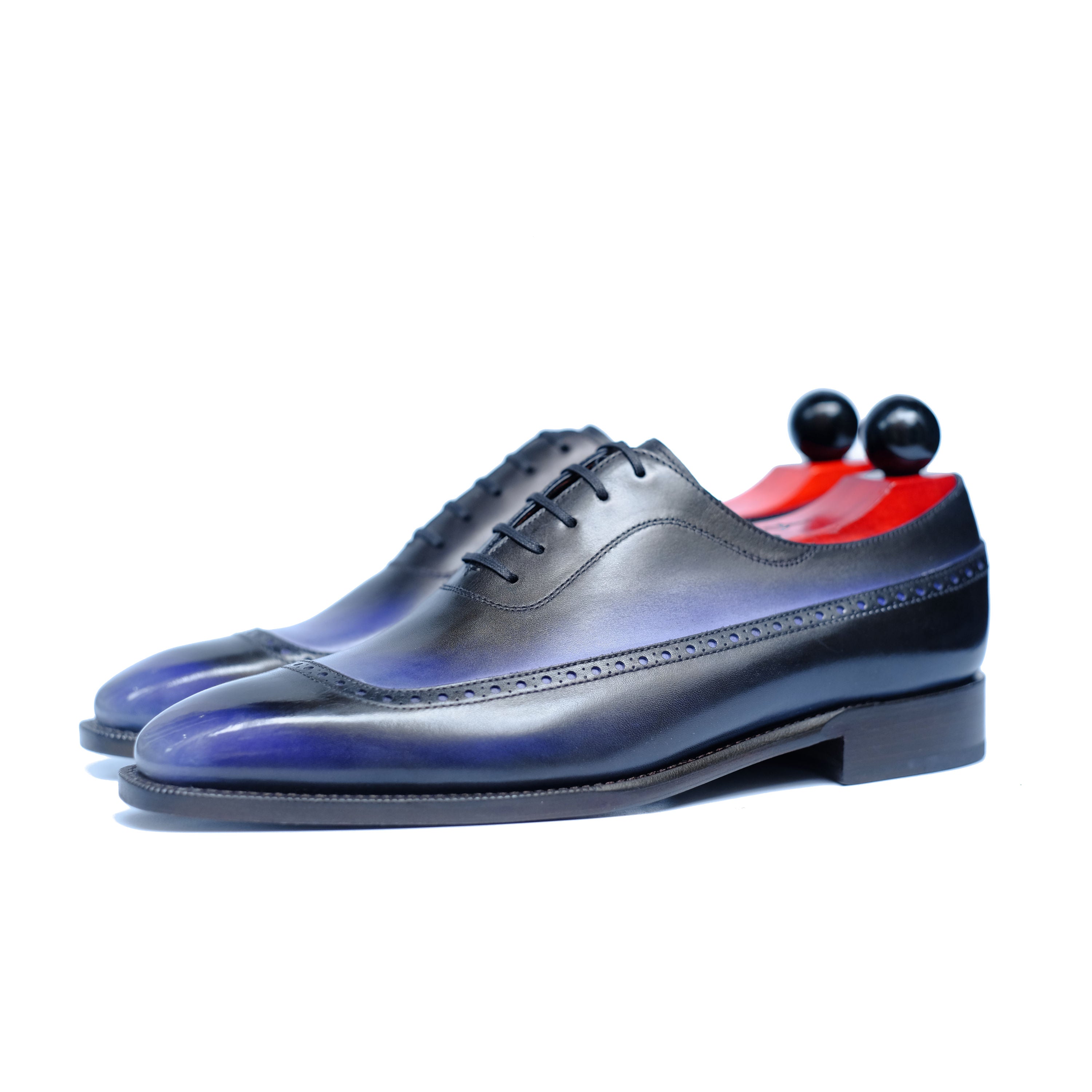 Patina Lapis Lazuli - MTO - Sebastien-Made To Order Oxfords Custom Patina-J.FitzPatrick Footwear