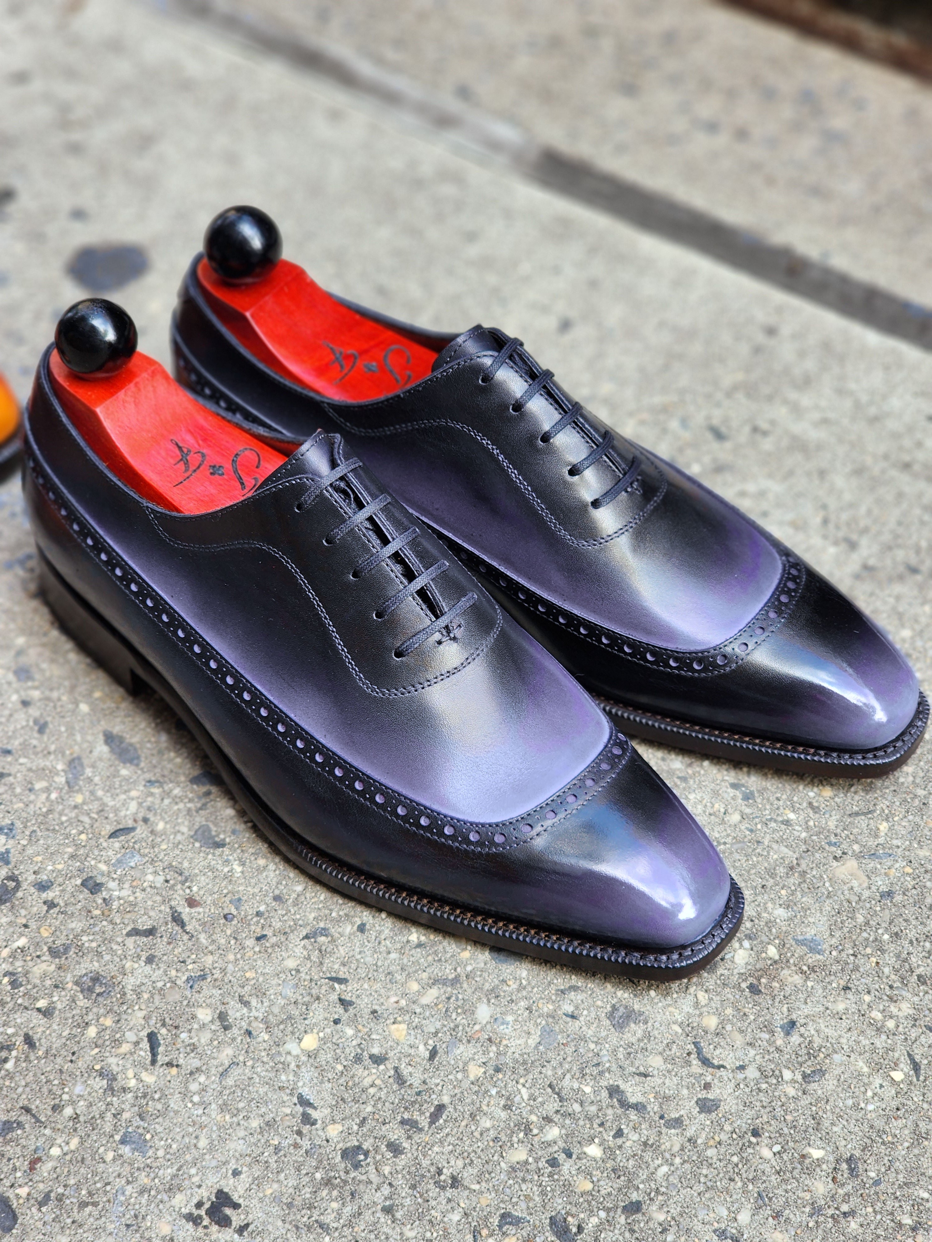 Patina Moonstone - MTO - Sebastien-Made To Order Oxfords Custom Patina-J.FitzPatrick Footwear