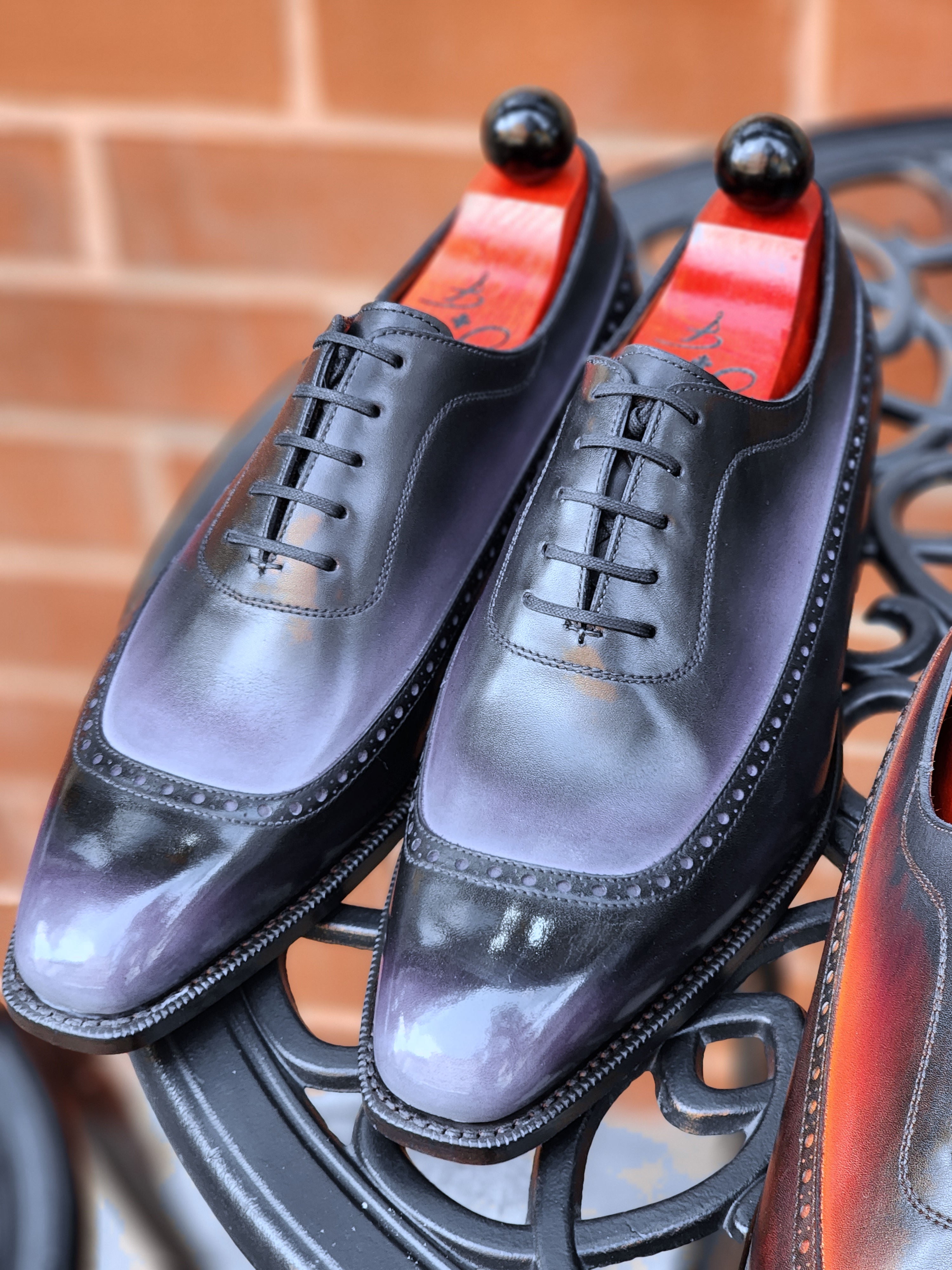 Patina Moonstone - MTO - Sebastien-Made To Order Oxfords Custom Patina-J.FitzPatrick Footwear