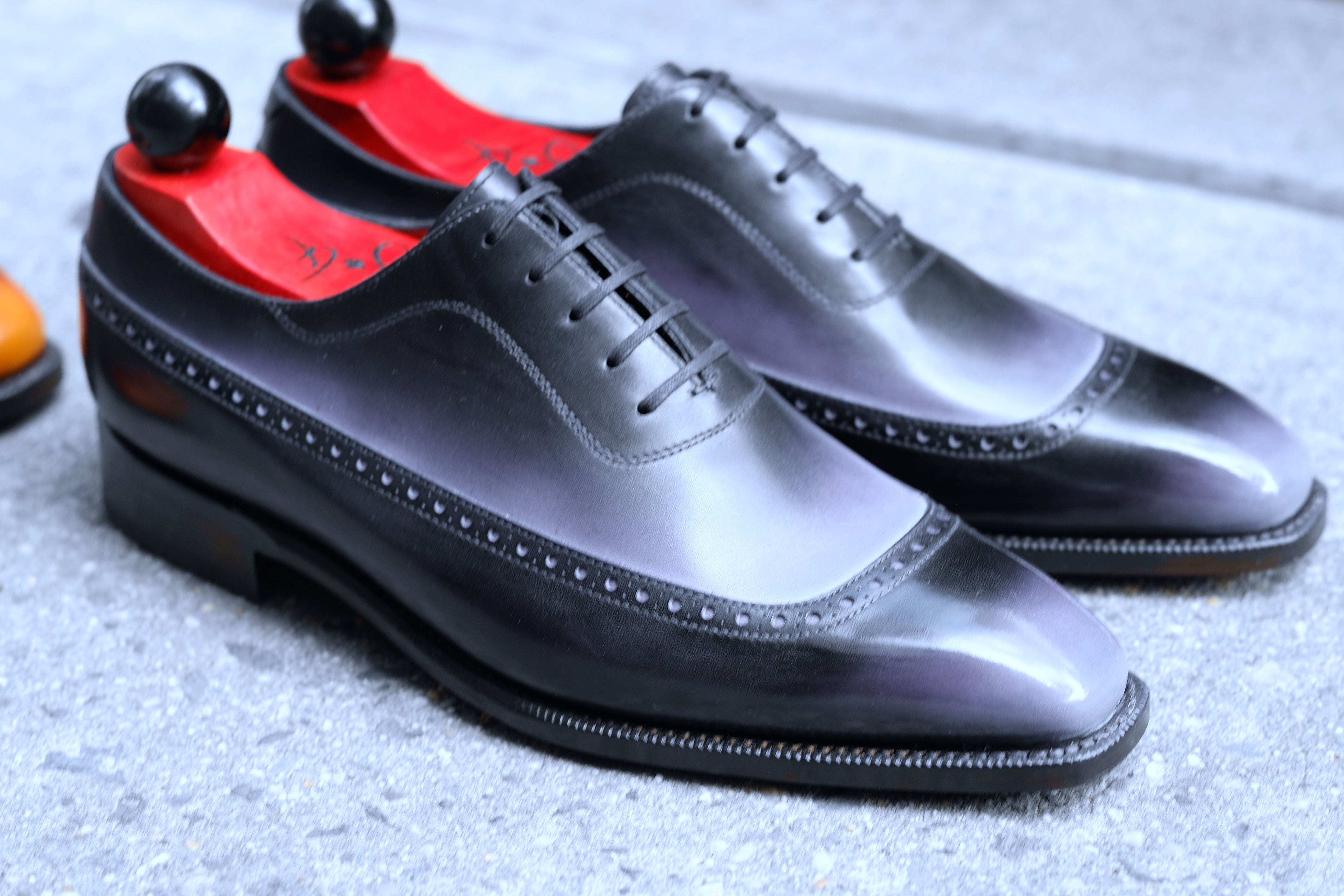 Patina Moonstone - MTO - Sebastien-Made To Order Oxfords Custom Patina-J.FitzPatrick Footwear