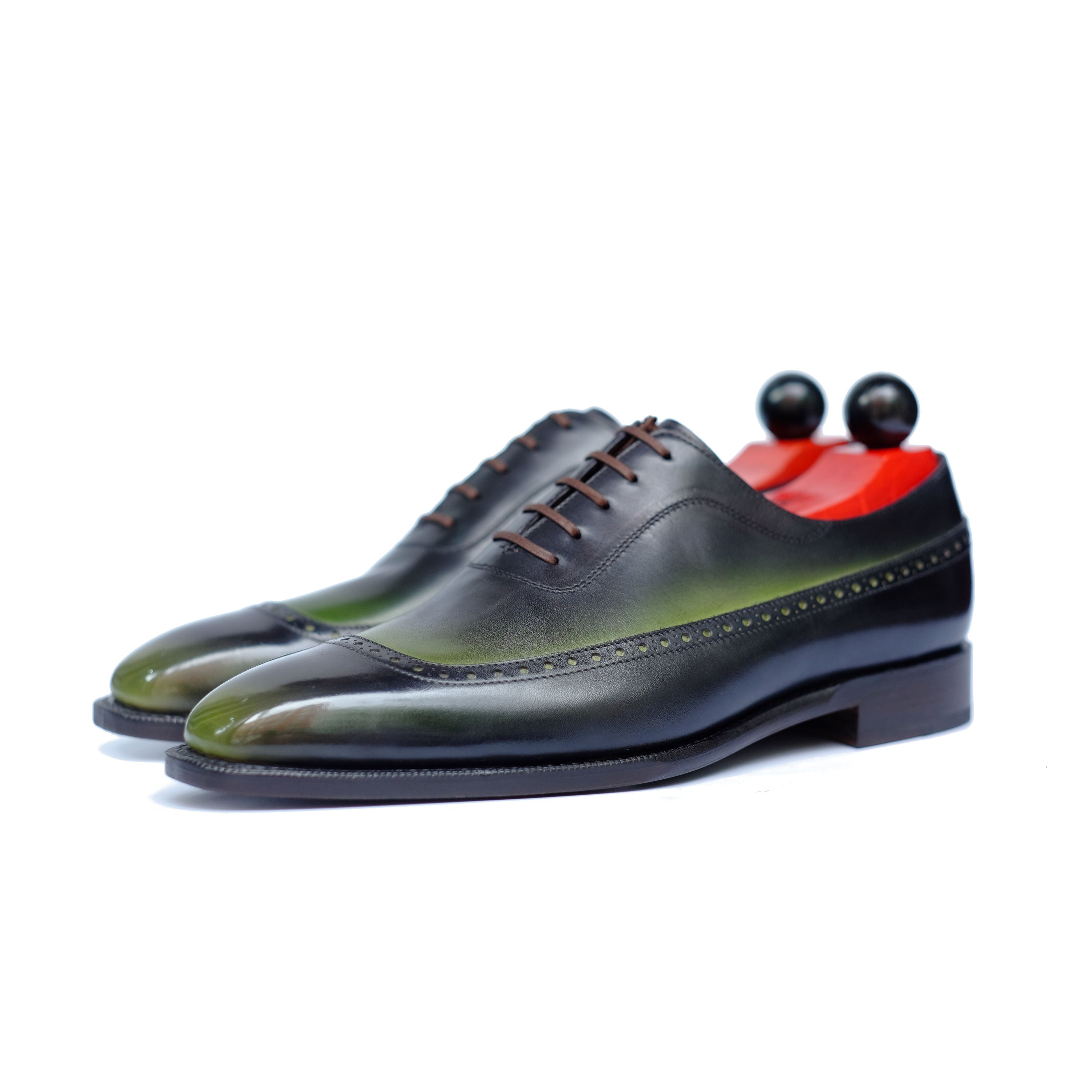Patina Olive Tree - MTO - Sebastien-Made To Order Oxfords Custom Patina-J.FitzPatrick Footwear