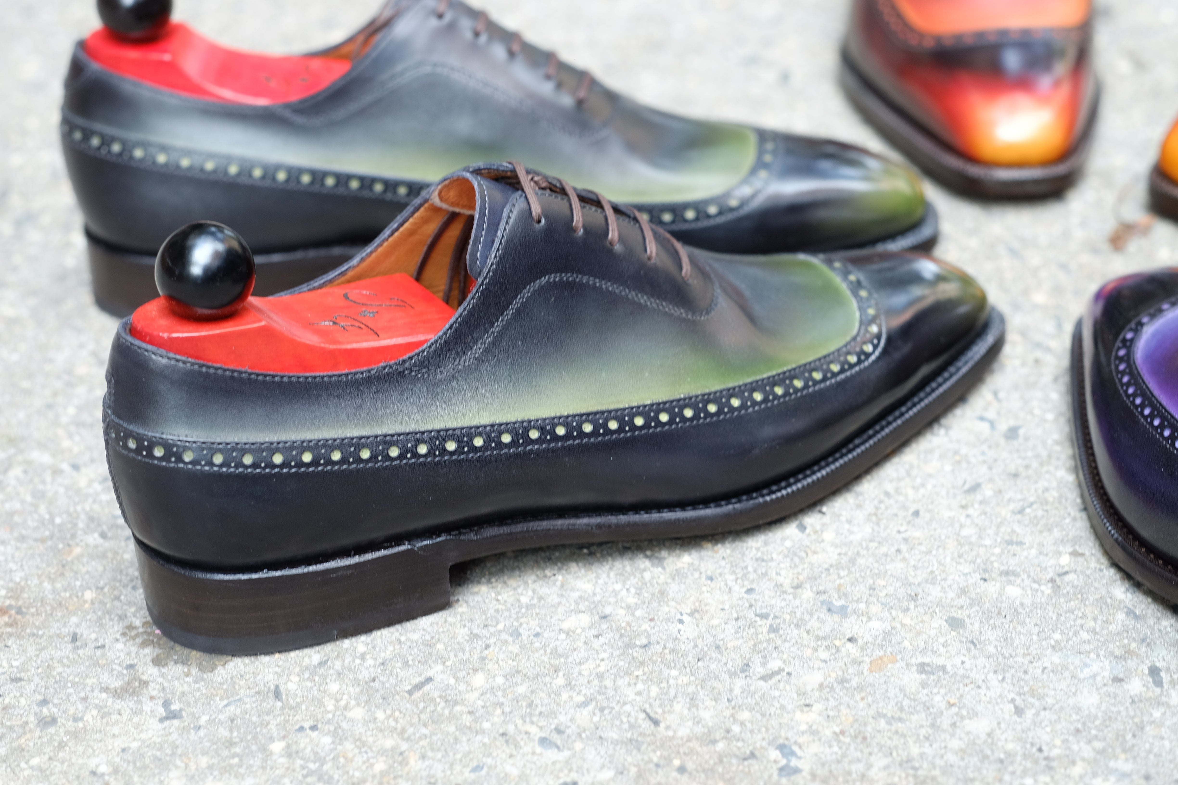 Patina Olive Tree - MTO - Sebastien-Made To Order Oxfords Custom Patina-J.FitzPatrick Footwear