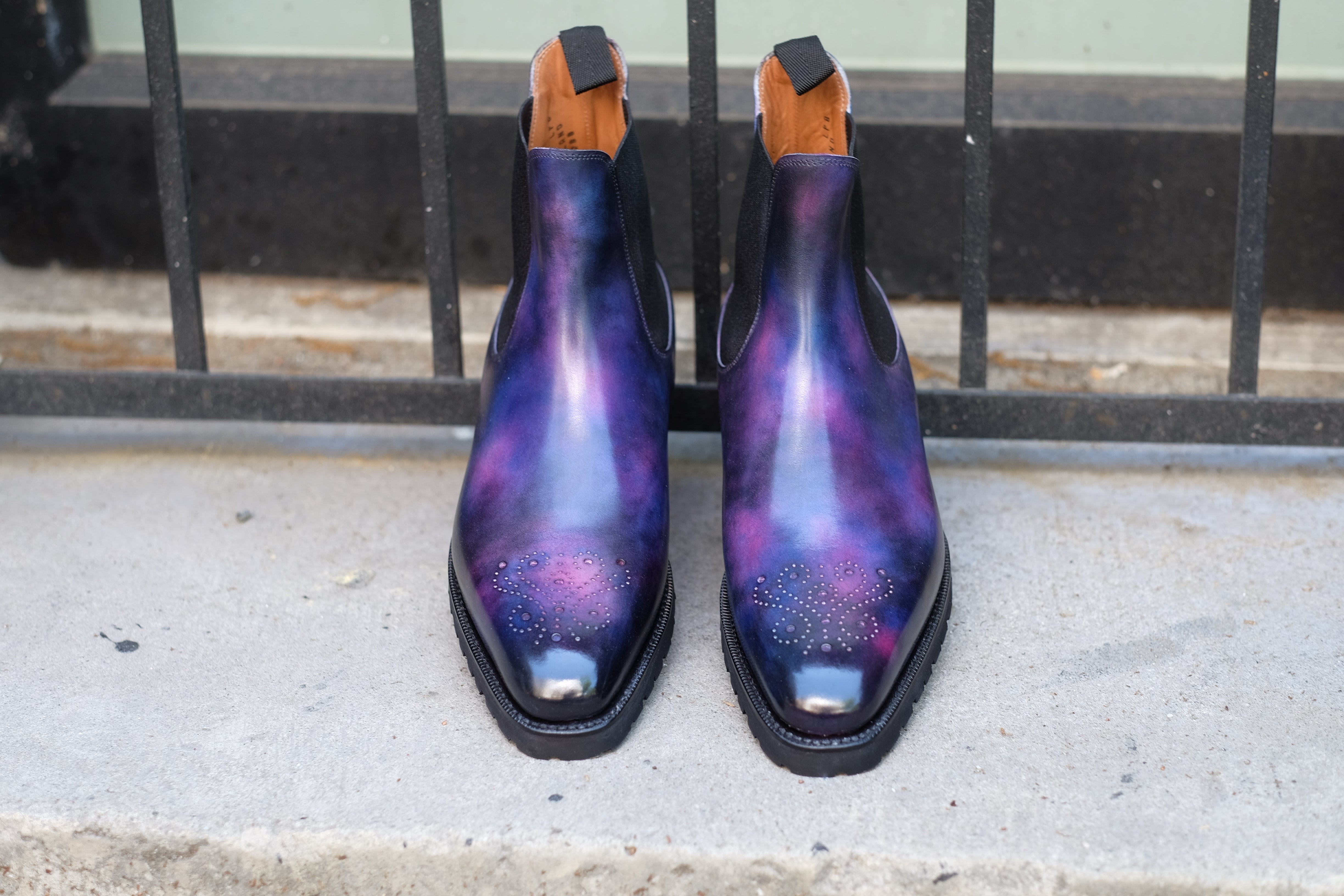 Patina Pyrenea - MTO - Highland-Made To Order Chelsea Boots-J.FitzPatrick Footwear