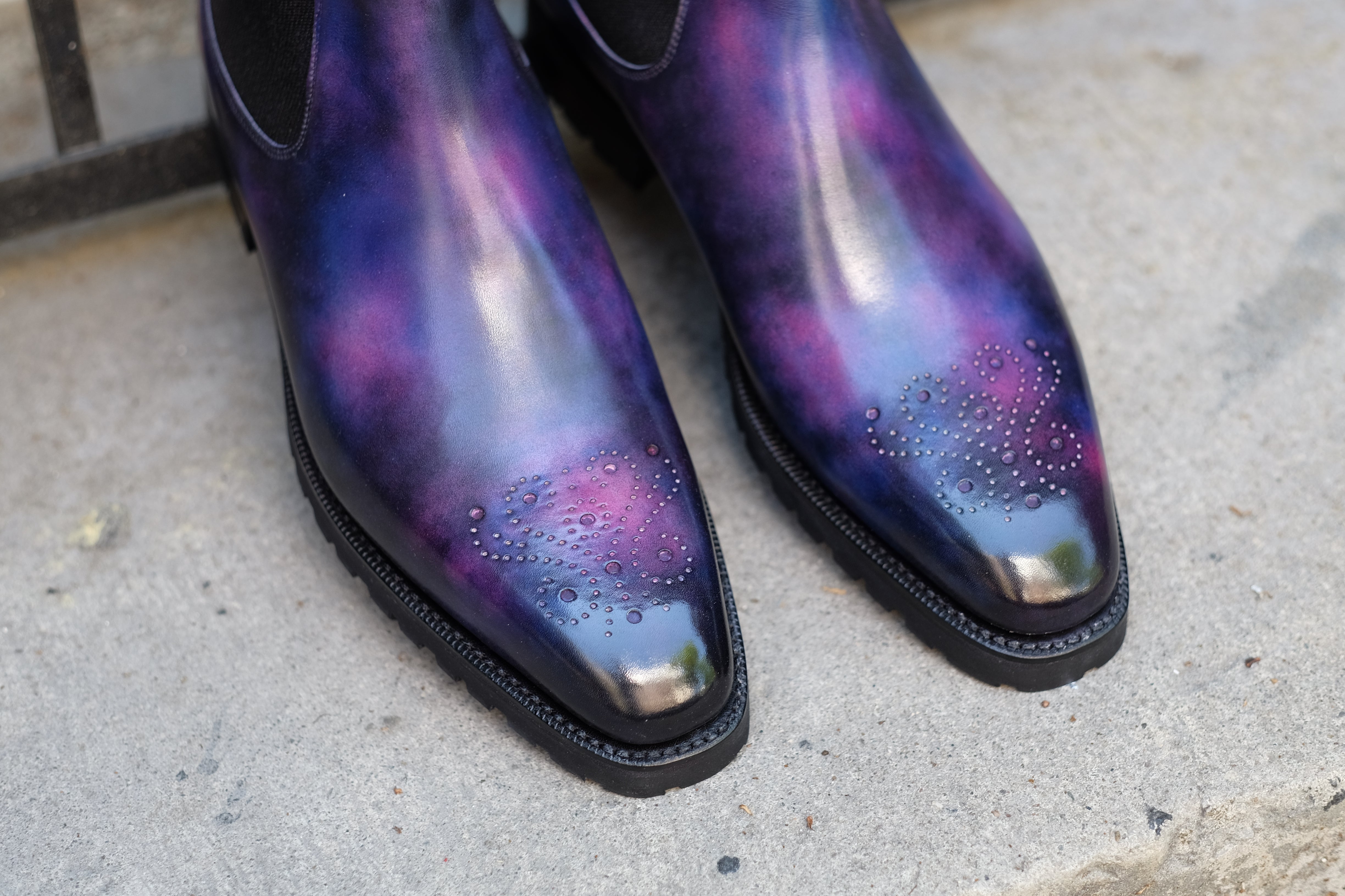 Patina Pyrenea - MTO - Highland-Made To Order Chelsea Boots-J.FitzPatrick Footwear