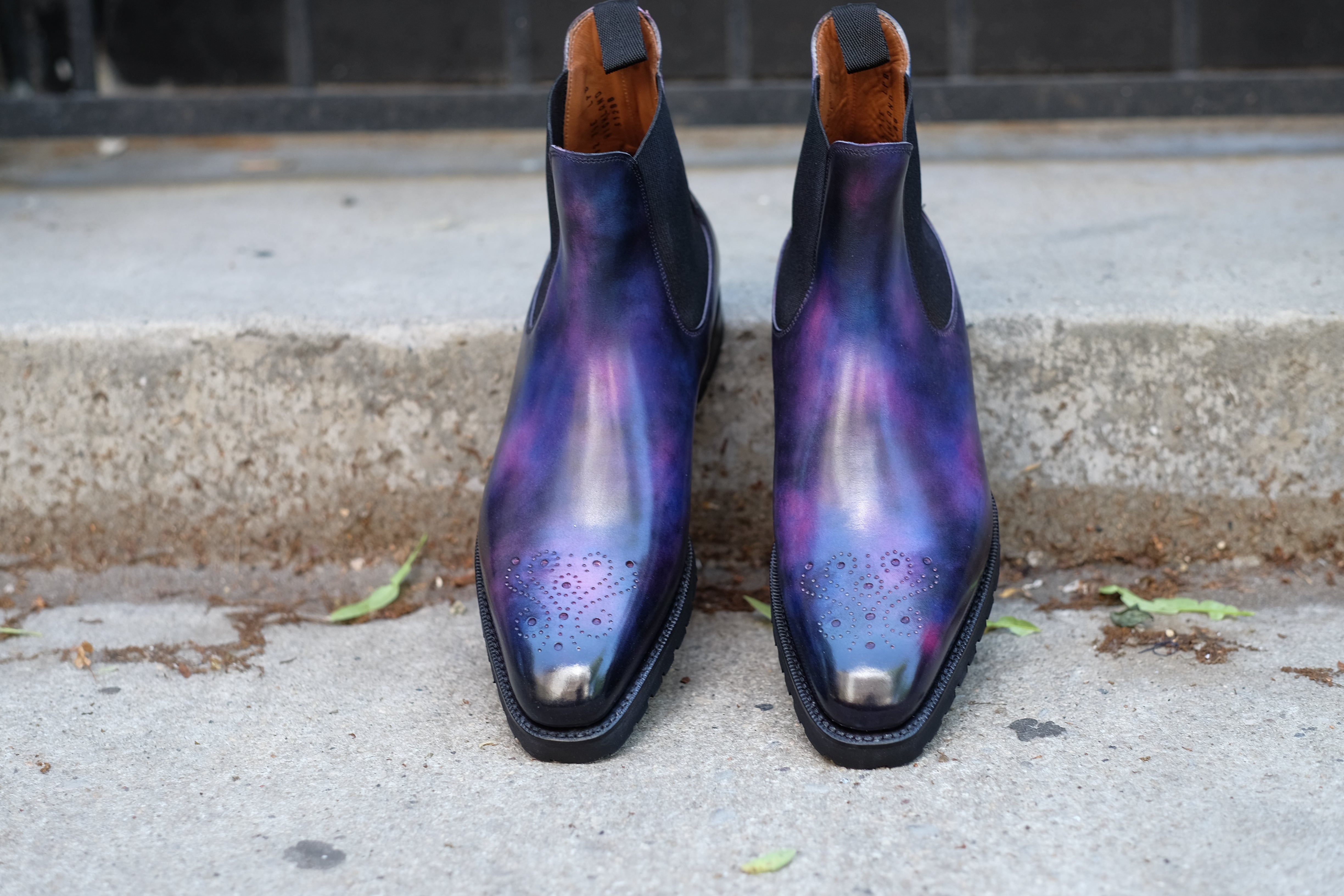 Patina Pyrenea - MTO - Highland-Made To Order Chelsea Boots-J.FitzPatrick Footwear