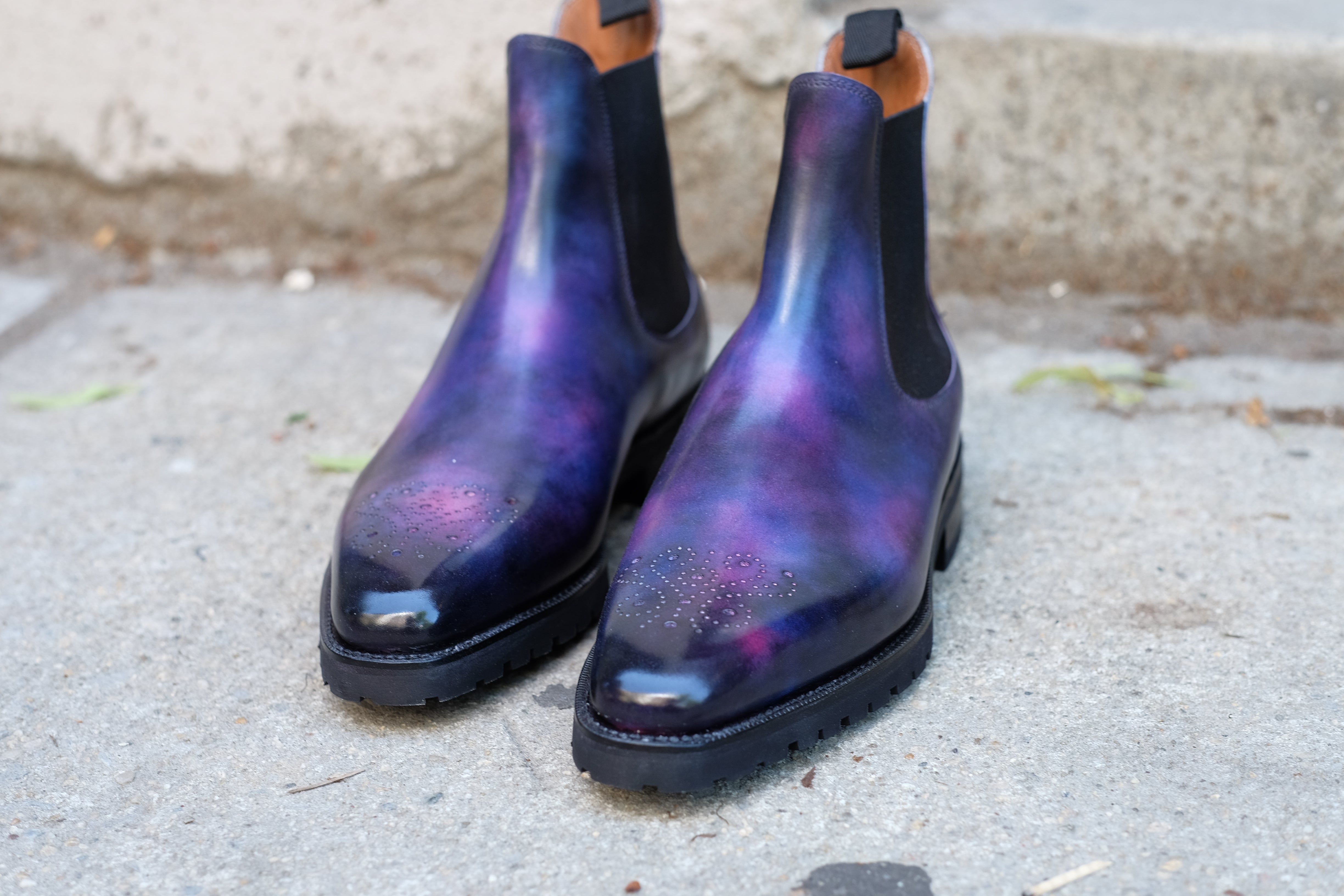 Patina Pyrenea - MTO - Highland-Made To Order Chelsea Boots-J.FitzPatrick Footwear