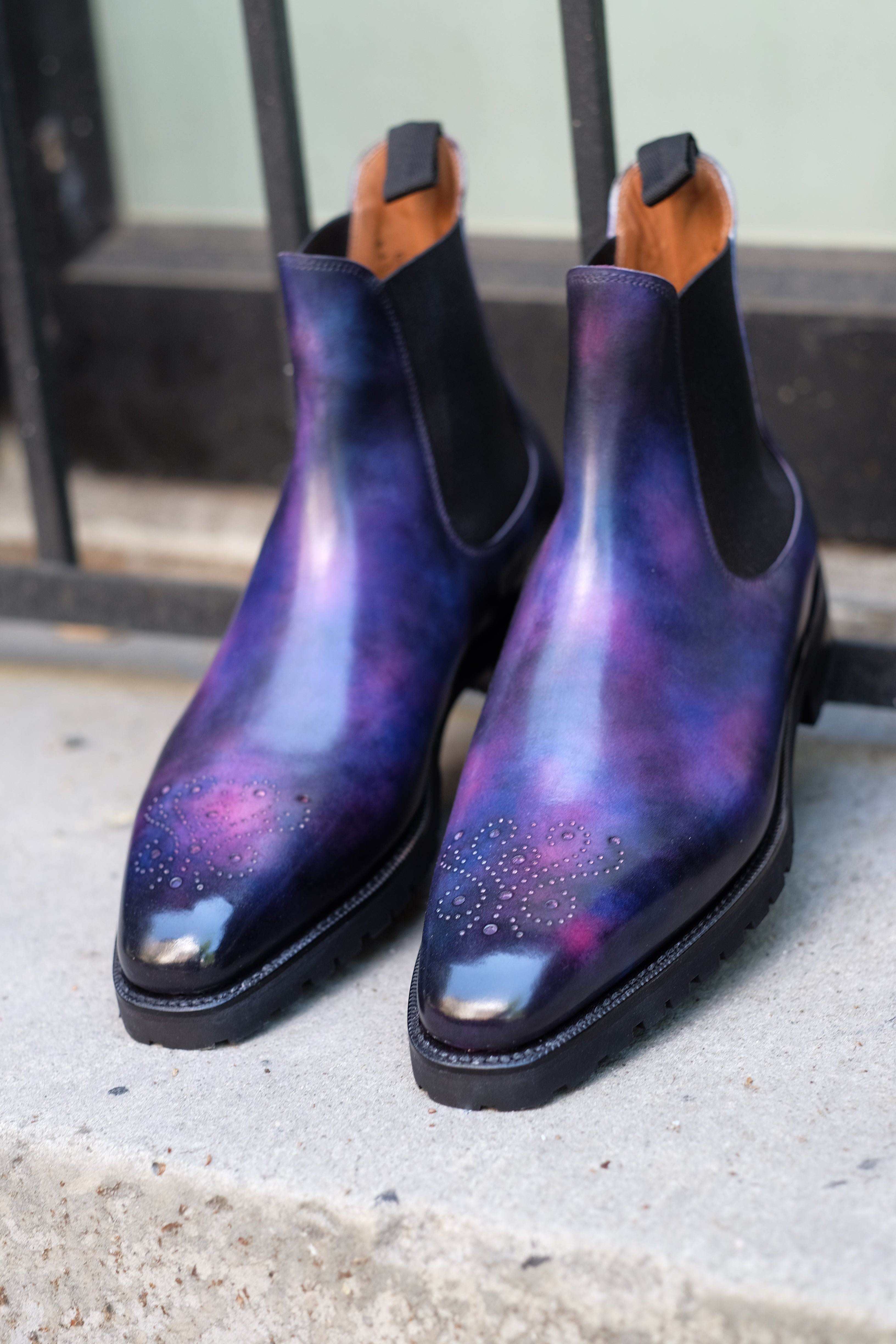 Patina Pyrenea - MTO - Highland-Made To Order Chelsea Boots-J.FitzPatrick Footwear