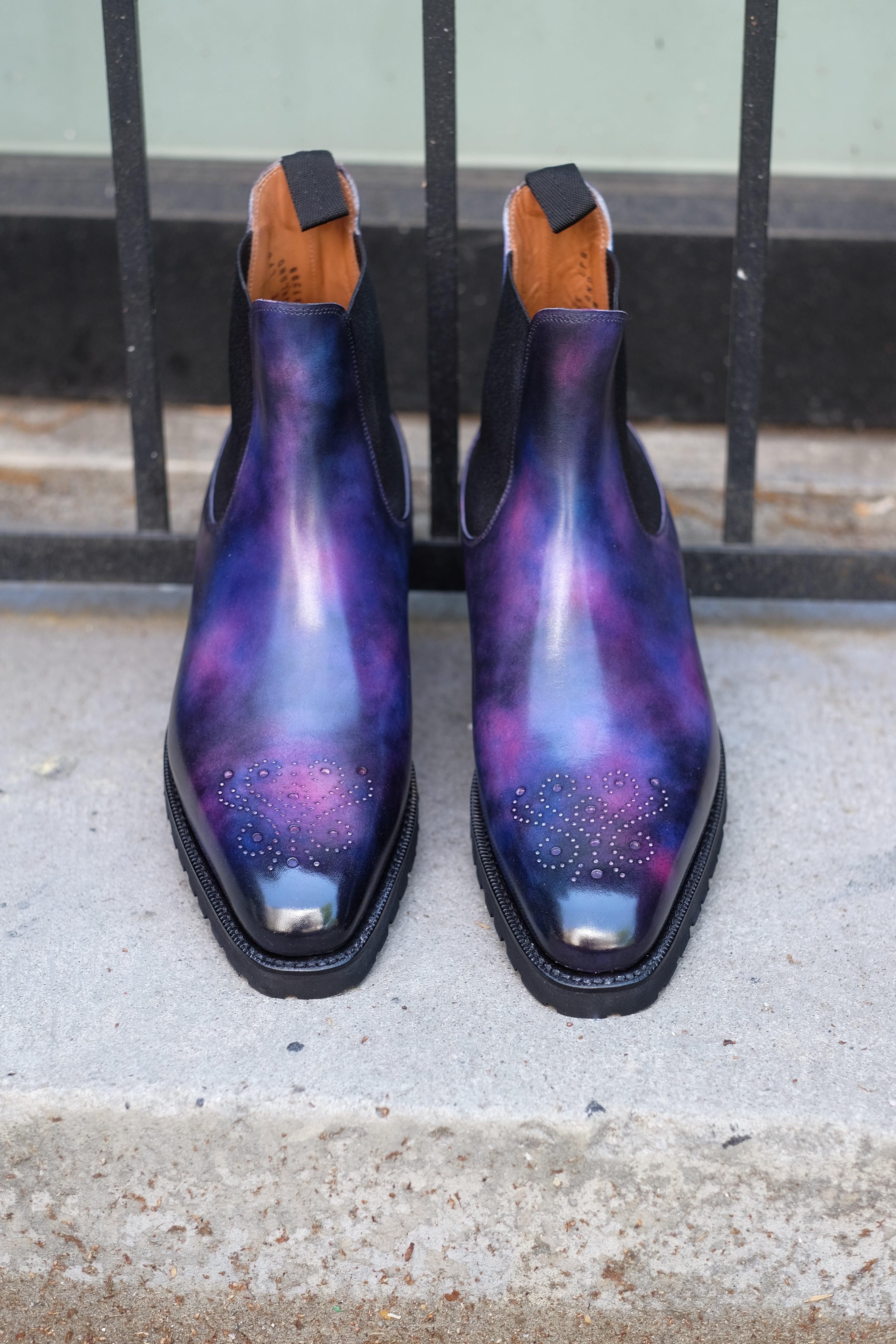 Patina Pyrenea - MTO - Highland-Made To Order Chelsea Boots-J.FitzPatrick Footwear