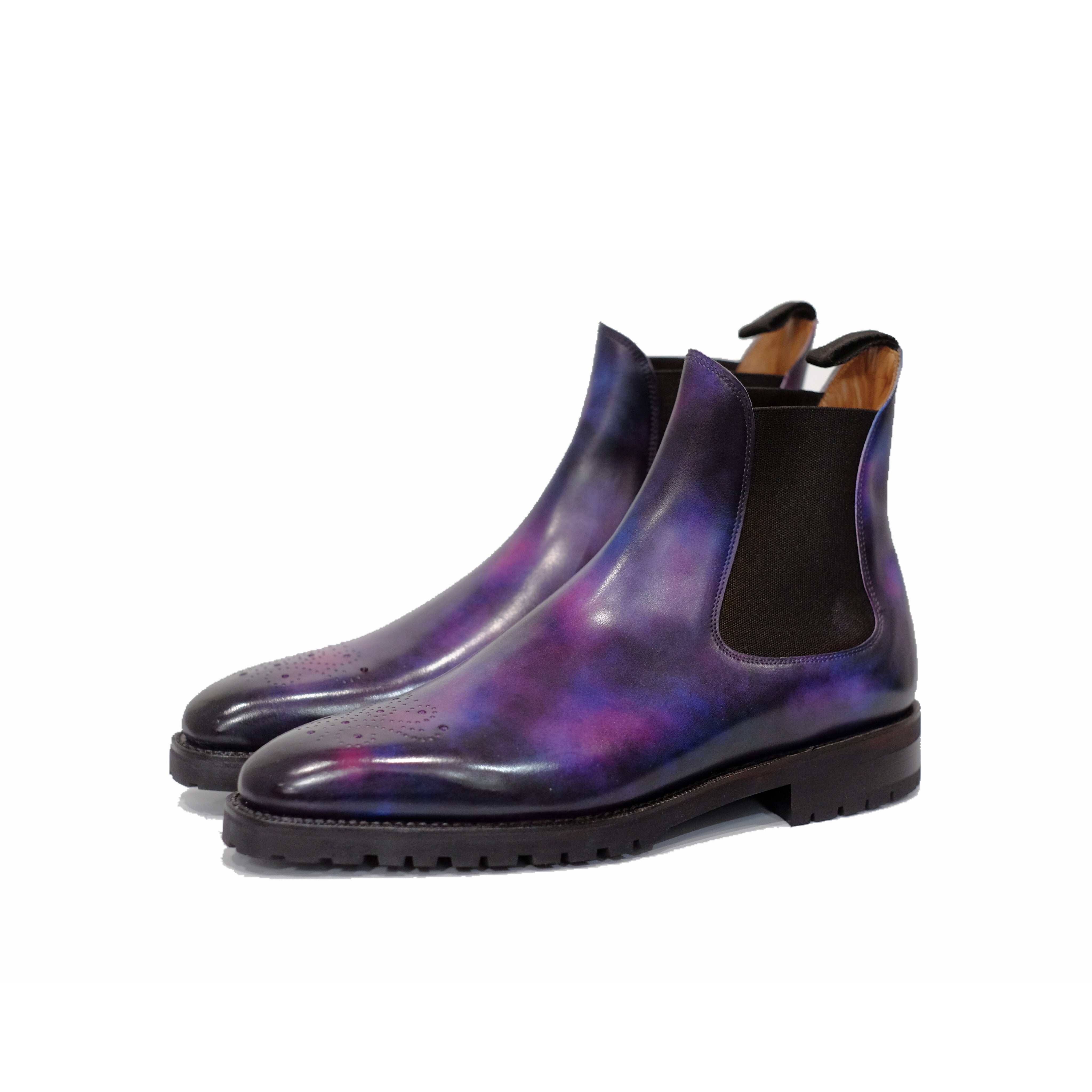 Patina Pyrenea - MTO - Highland-Made To Order Chelsea Boots-J.FitzPatrick Footwear