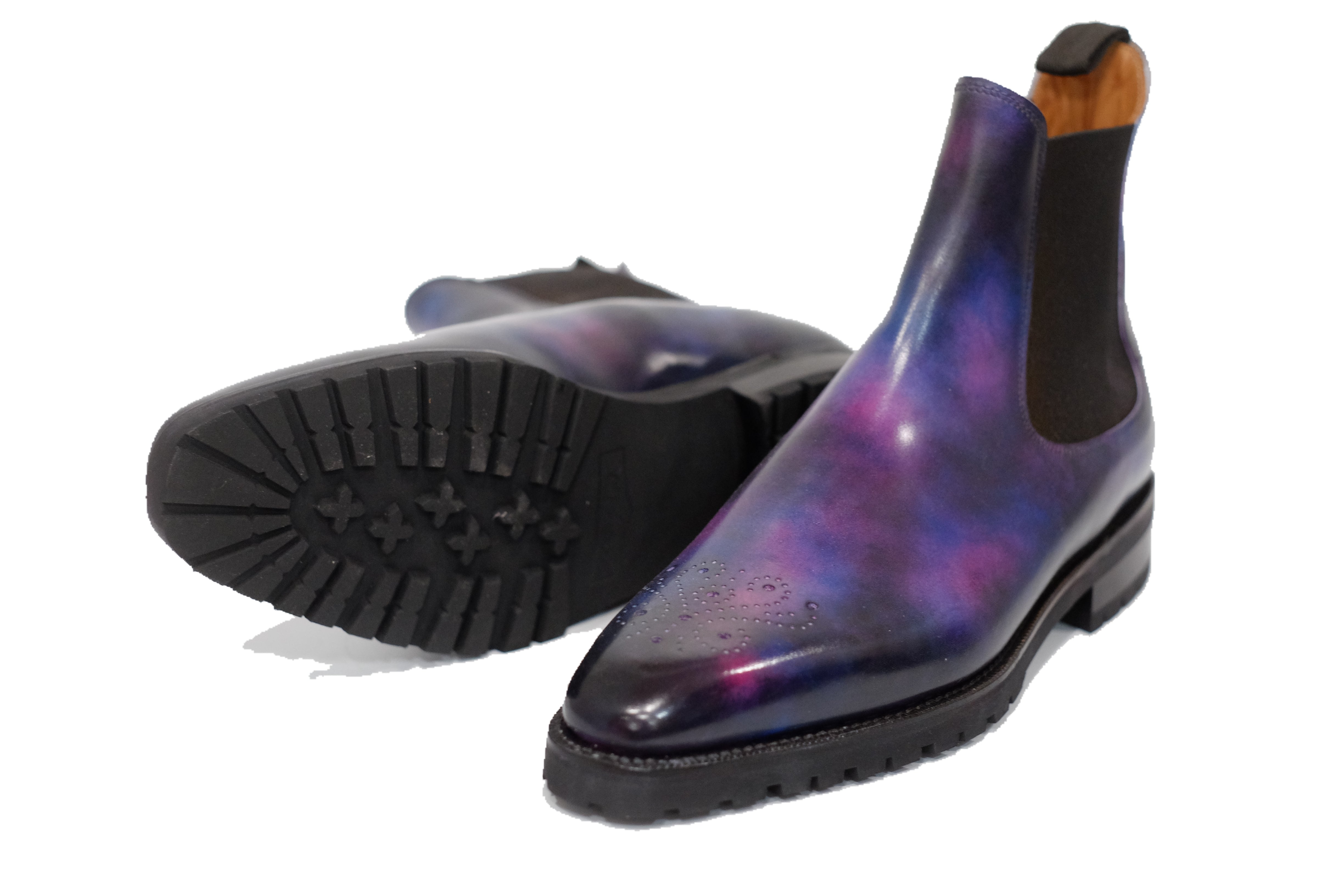 Patina Pyrenea - MTO - Highland-Made To Order Chelsea Boots-J.FitzPatrick Footwear
