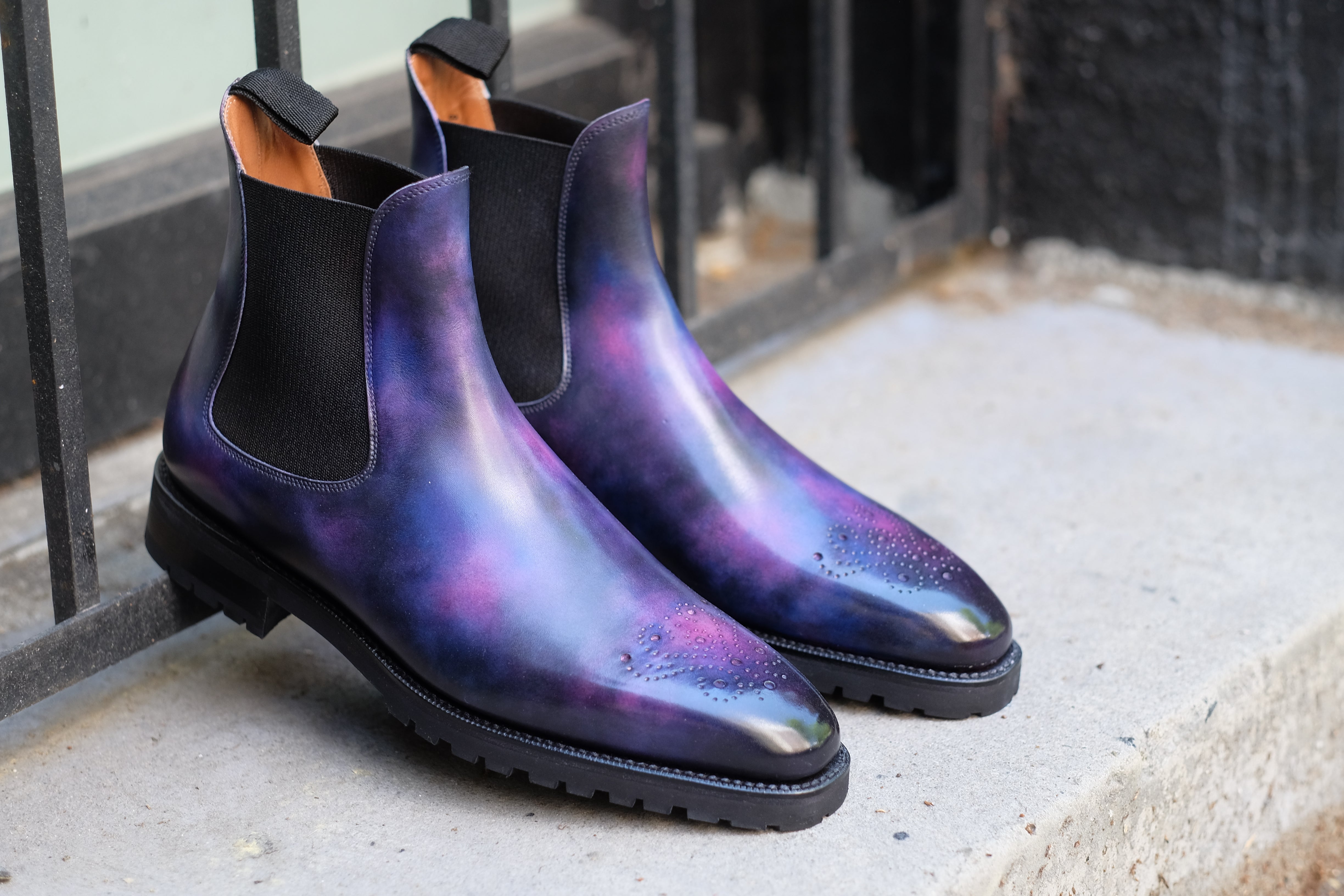 Patina Pyrenea - MTO - Highland-Made To Order Chelsea Boots-J.FitzPatrick Footwear