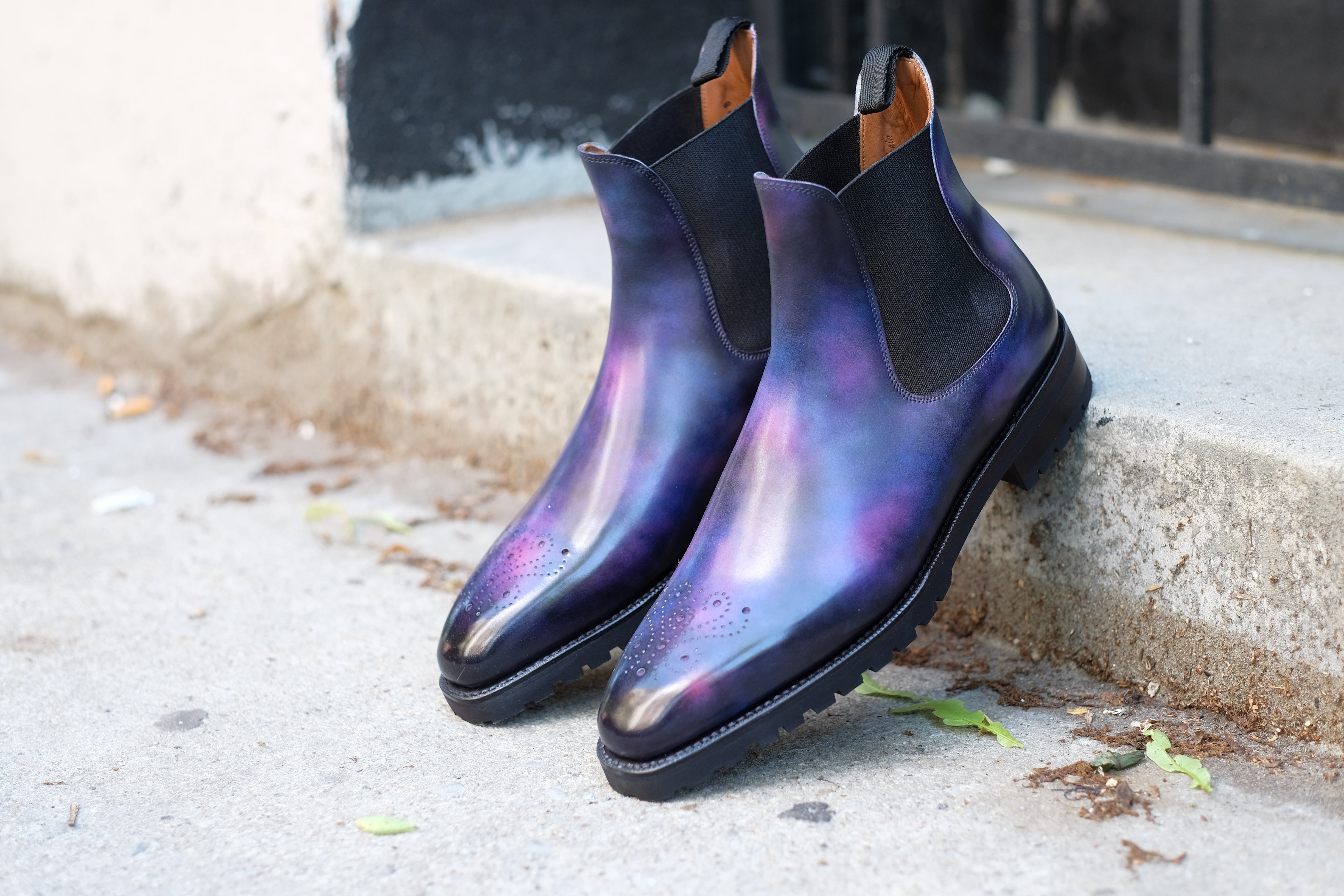 Patina Pyrenea - MTO - Highland-Made To Order Chelsea Boots-J.FitzPatrick Footwear
