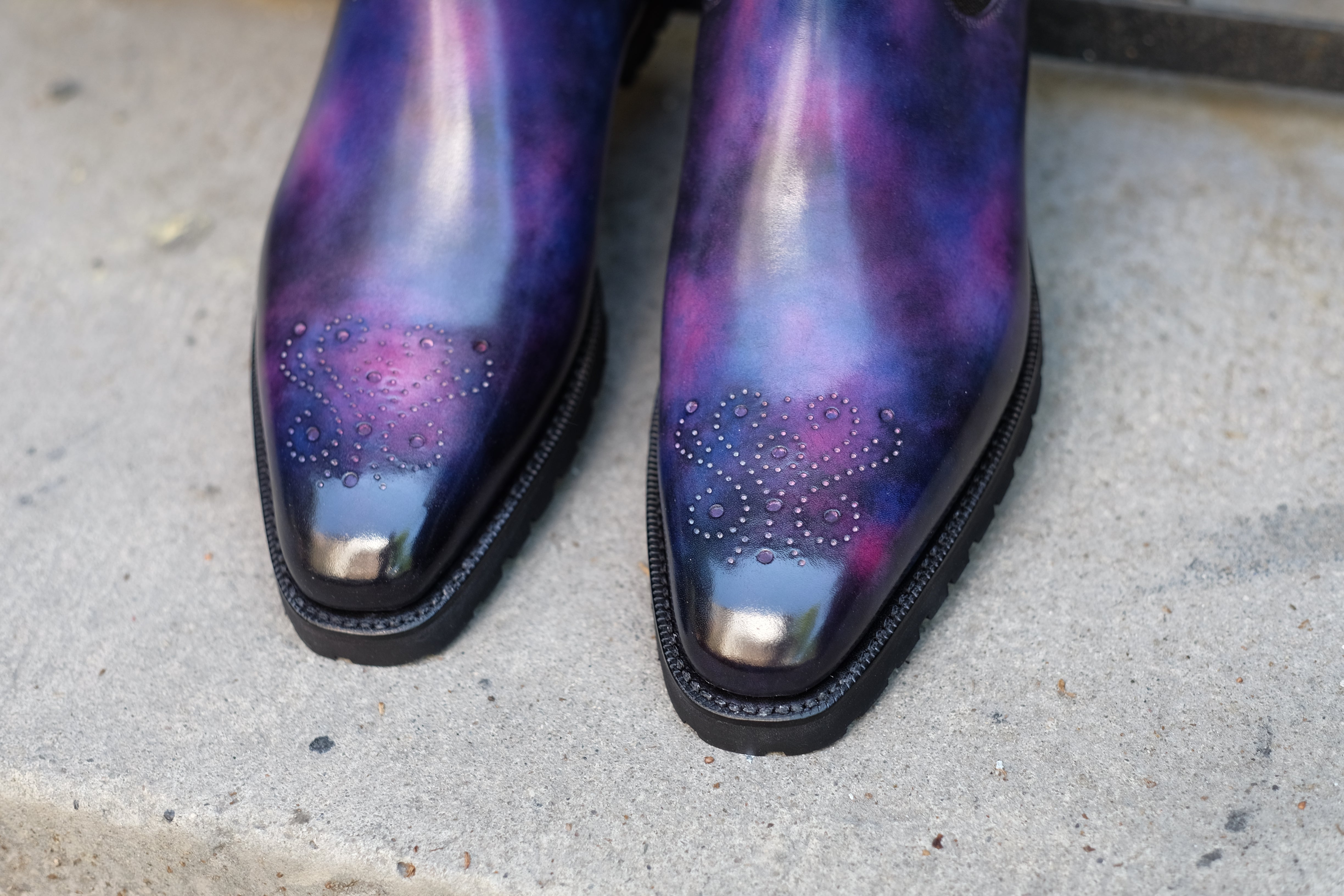 Patina Pyrenea - MTO - Highland-Made To Order Chelsea Boots-J.FitzPatrick Footwear