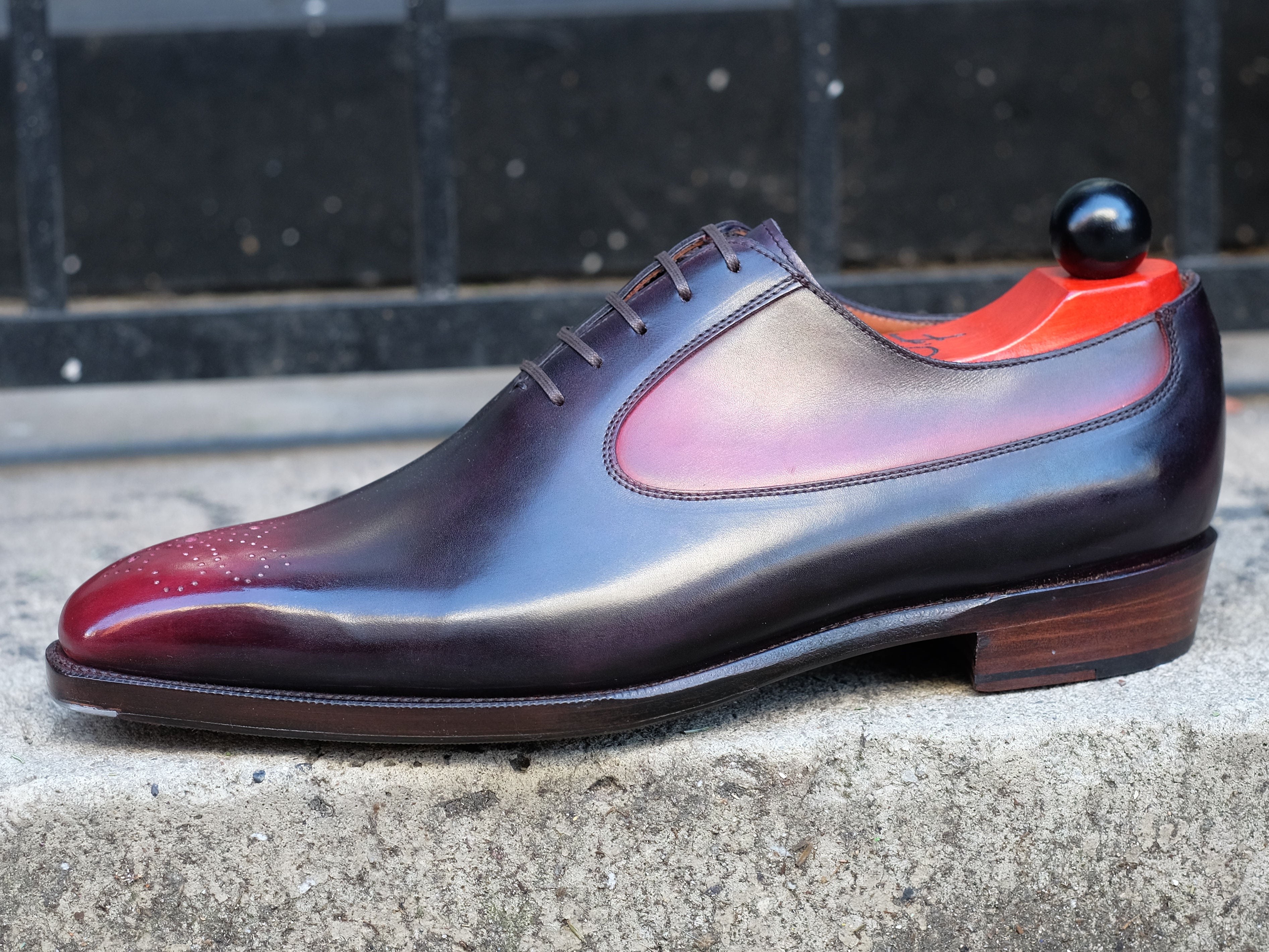 Patina Reverse Ruby - MTO - Tacoma-Shoes-J.FitzPatrick Footwear