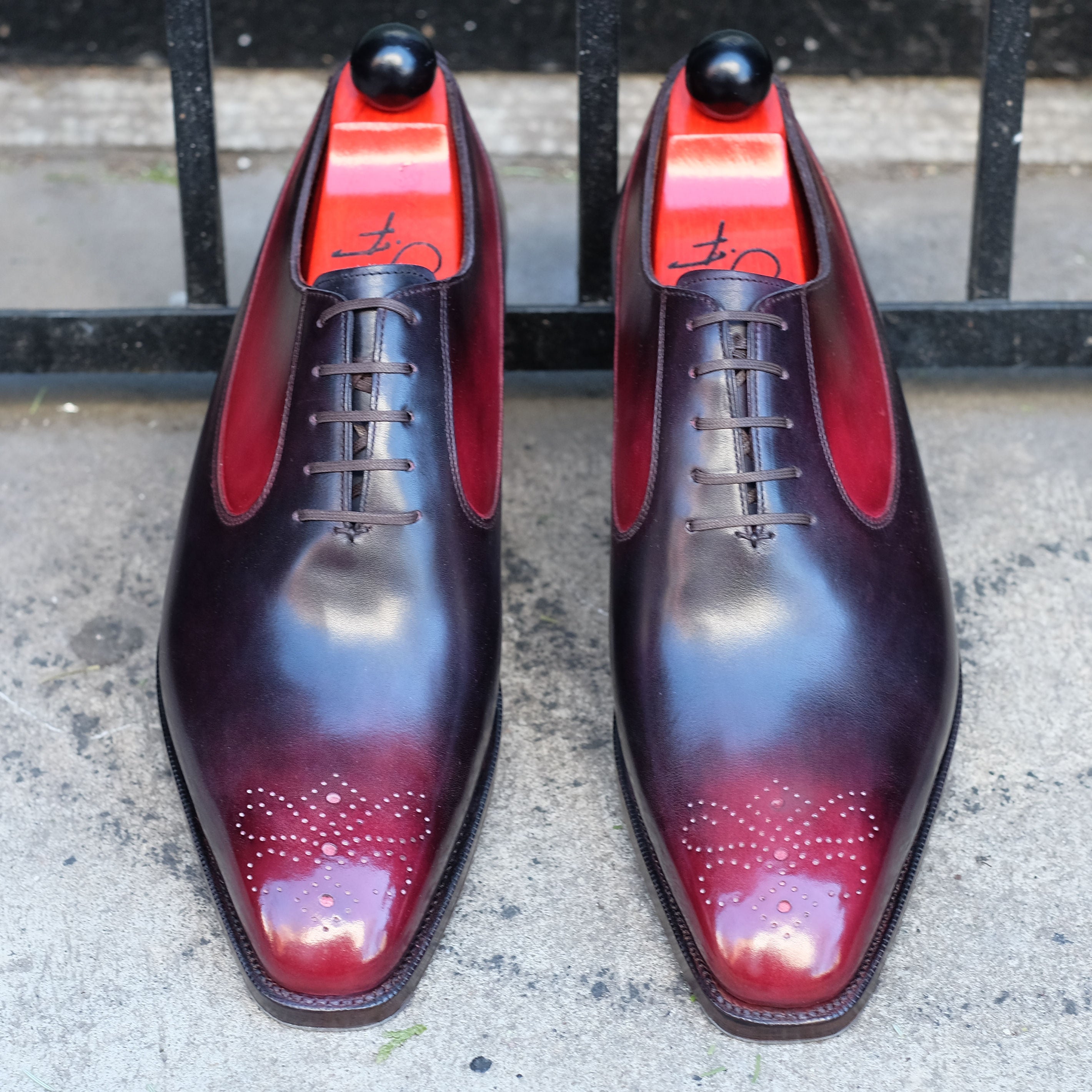 Patina Reverse Ruby - MTO - Tacoma-Shoes-J.FitzPatrick Footwear