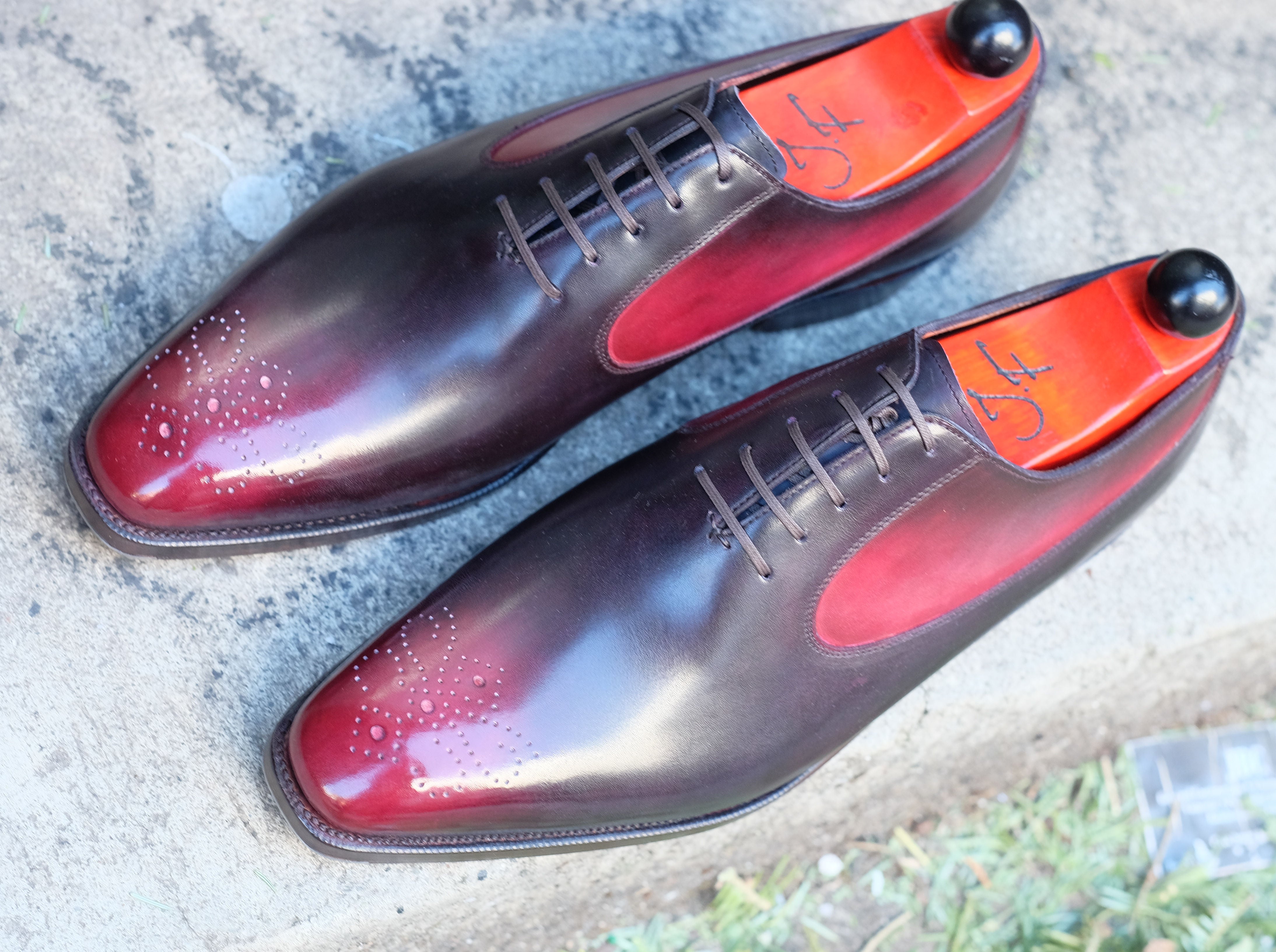 Patina Reverse Ruby - MTO - Tacoma-Shoes-J.FitzPatrick Footwear