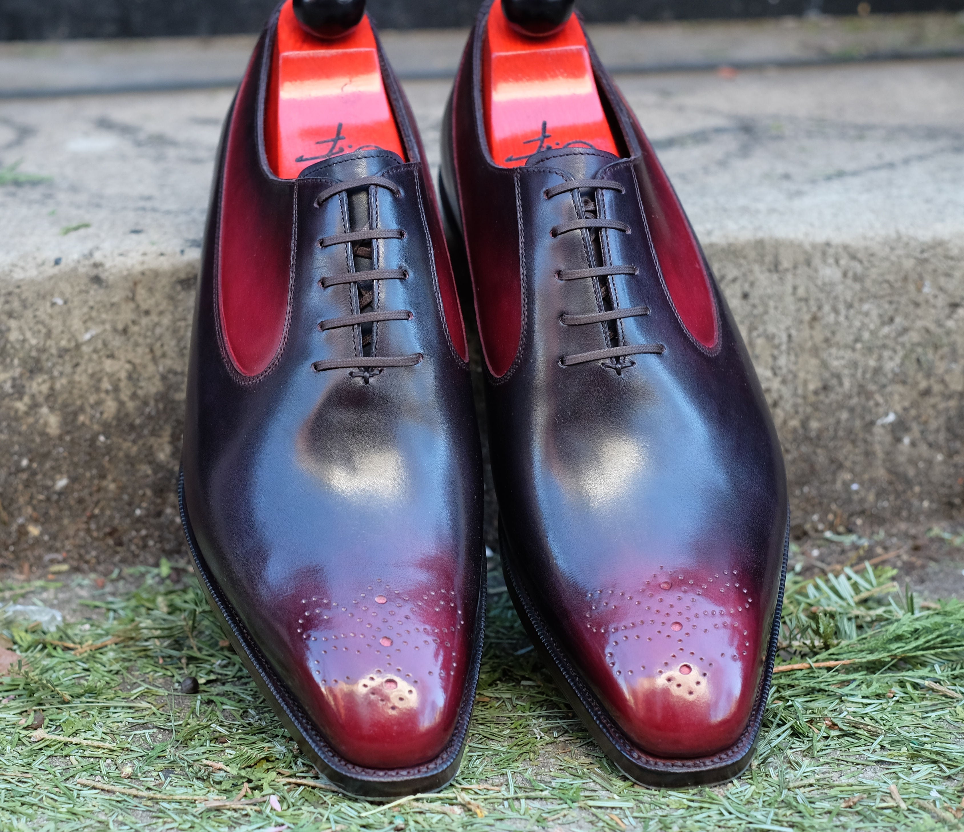 Patina Reverse Ruby - MTO - Tacoma-Shoes-J.FitzPatrick Footwear