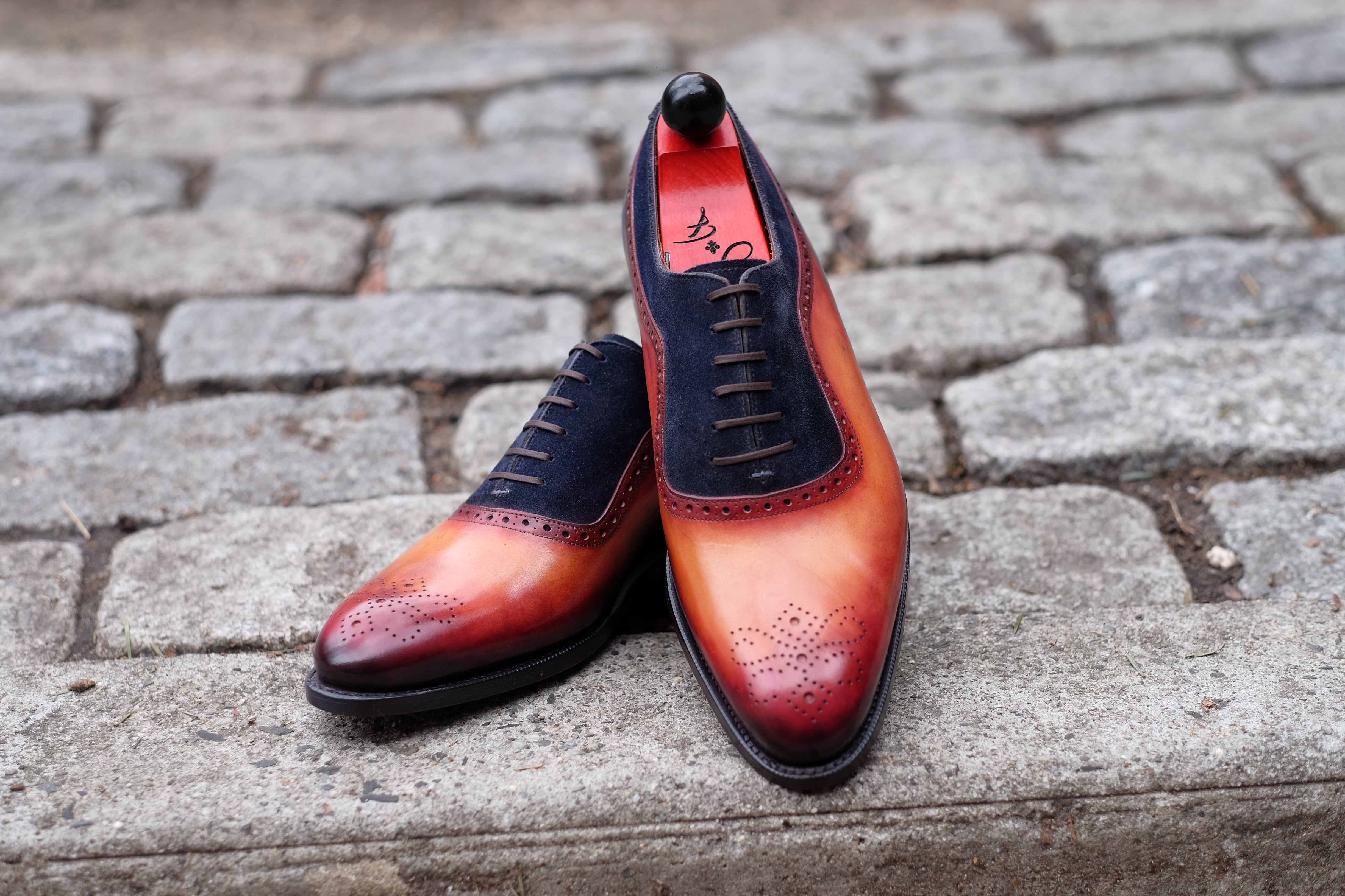 Patina Sunset - MTO - Roosevelt-Made To Order Oxfords Custom Patina-J.FitzPatrick Footwear